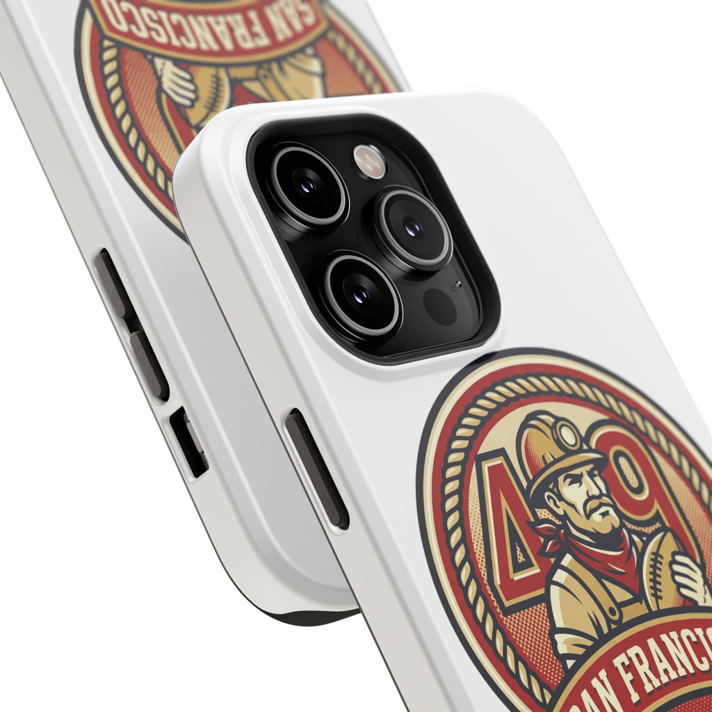 San Francisco 49er Firefighter Badge phone case | Impact-Resistant Case