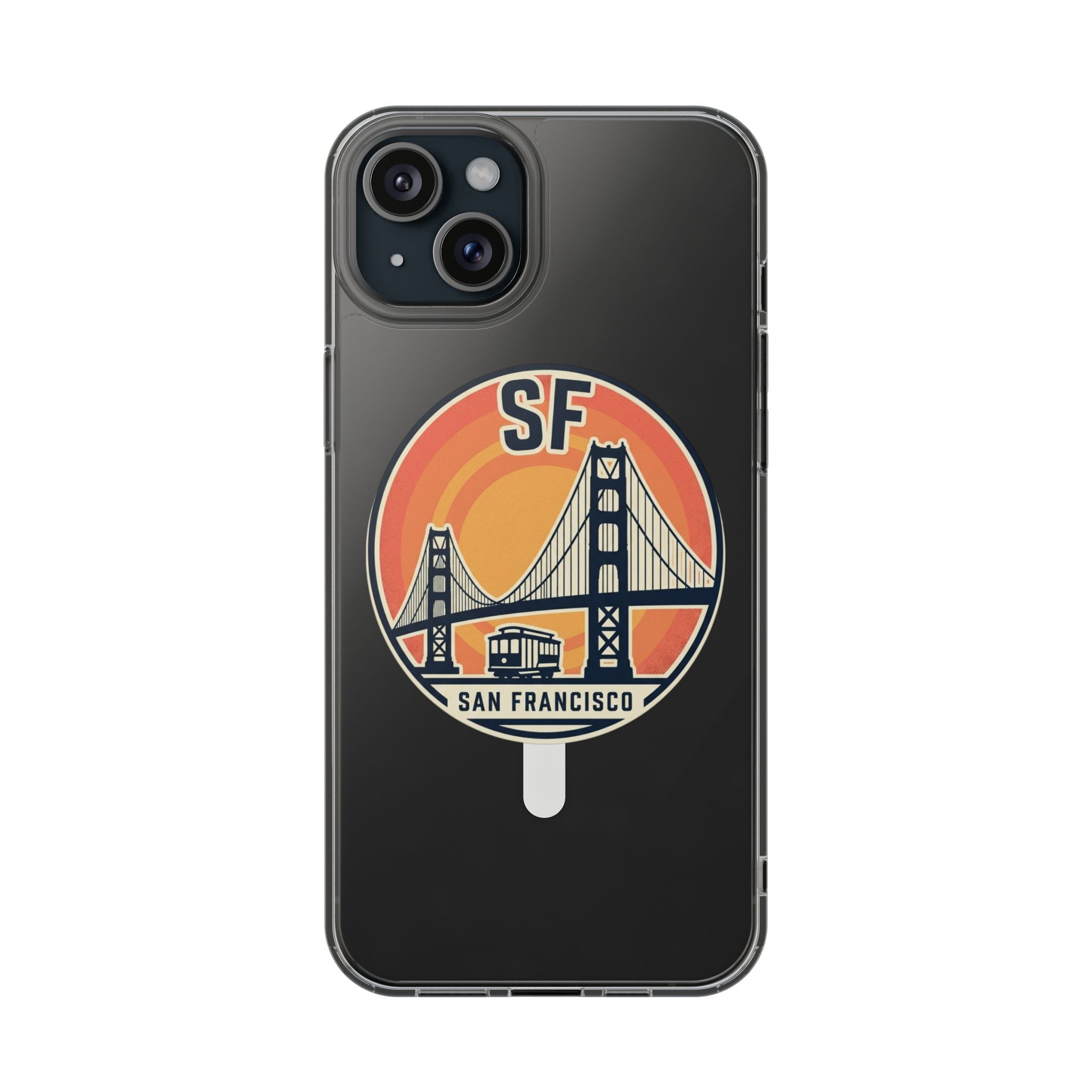 San Francisco Golden Gate Bridge phone case | Magnetic Clear Case