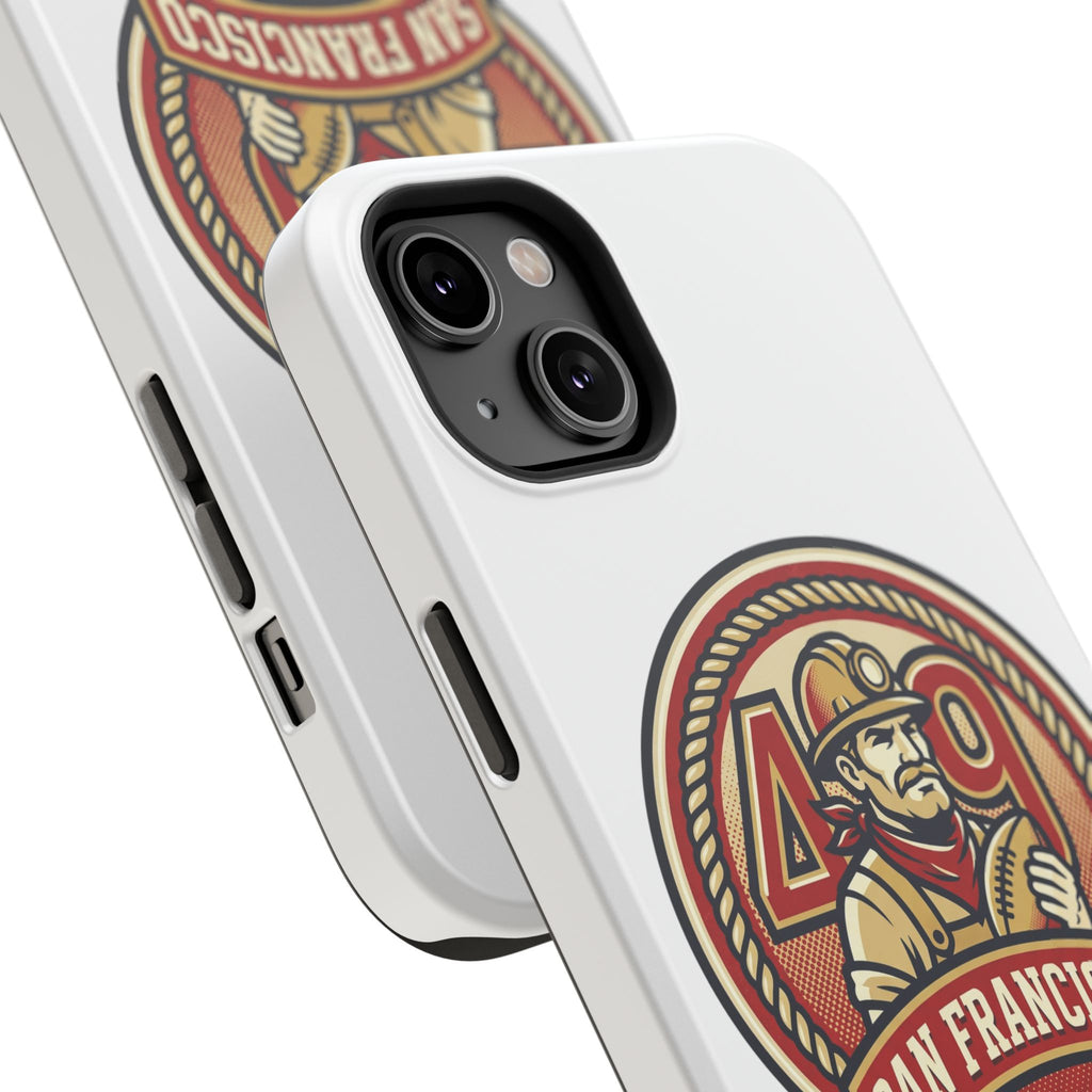 San Francisco 49er Firefighter Badge phone case | Impact-Resistant Case