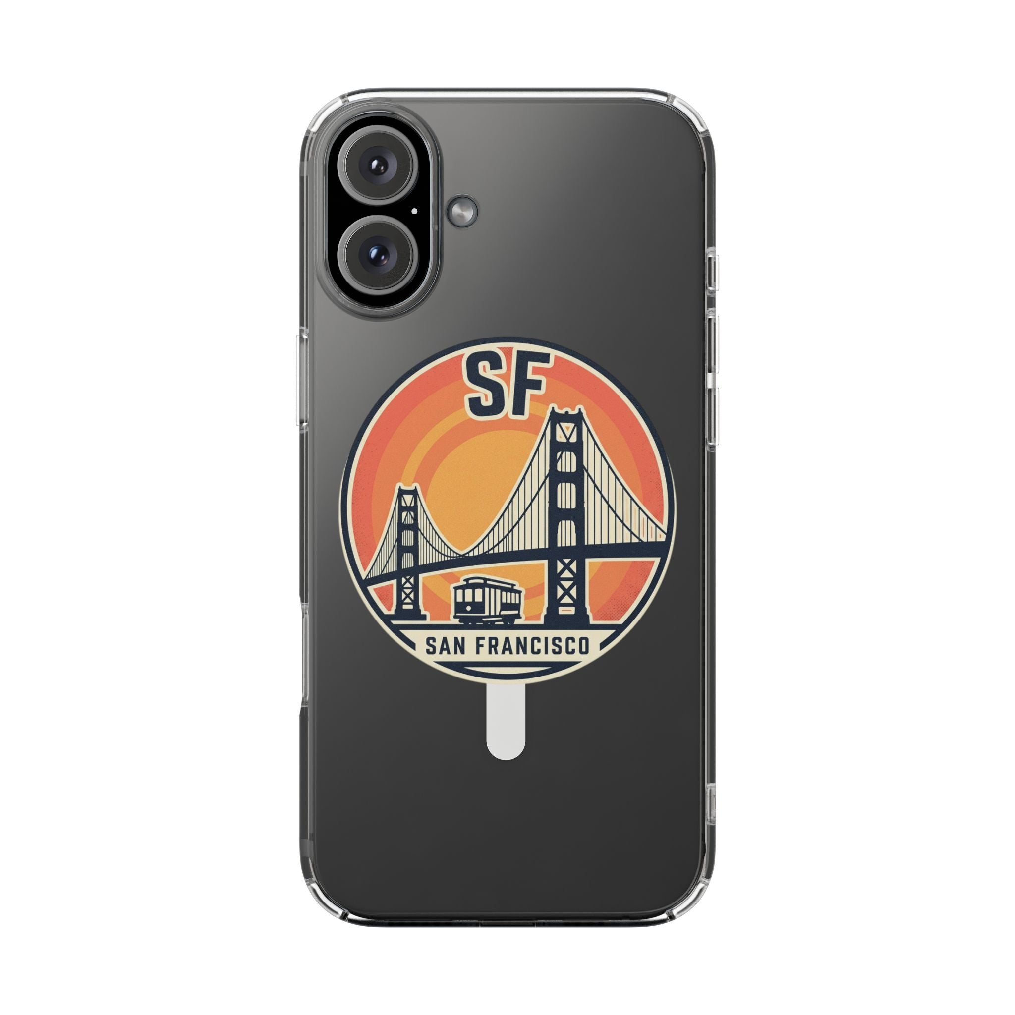 San Francisco Golden Gate Bridge phone case | Magnetic Clear Case