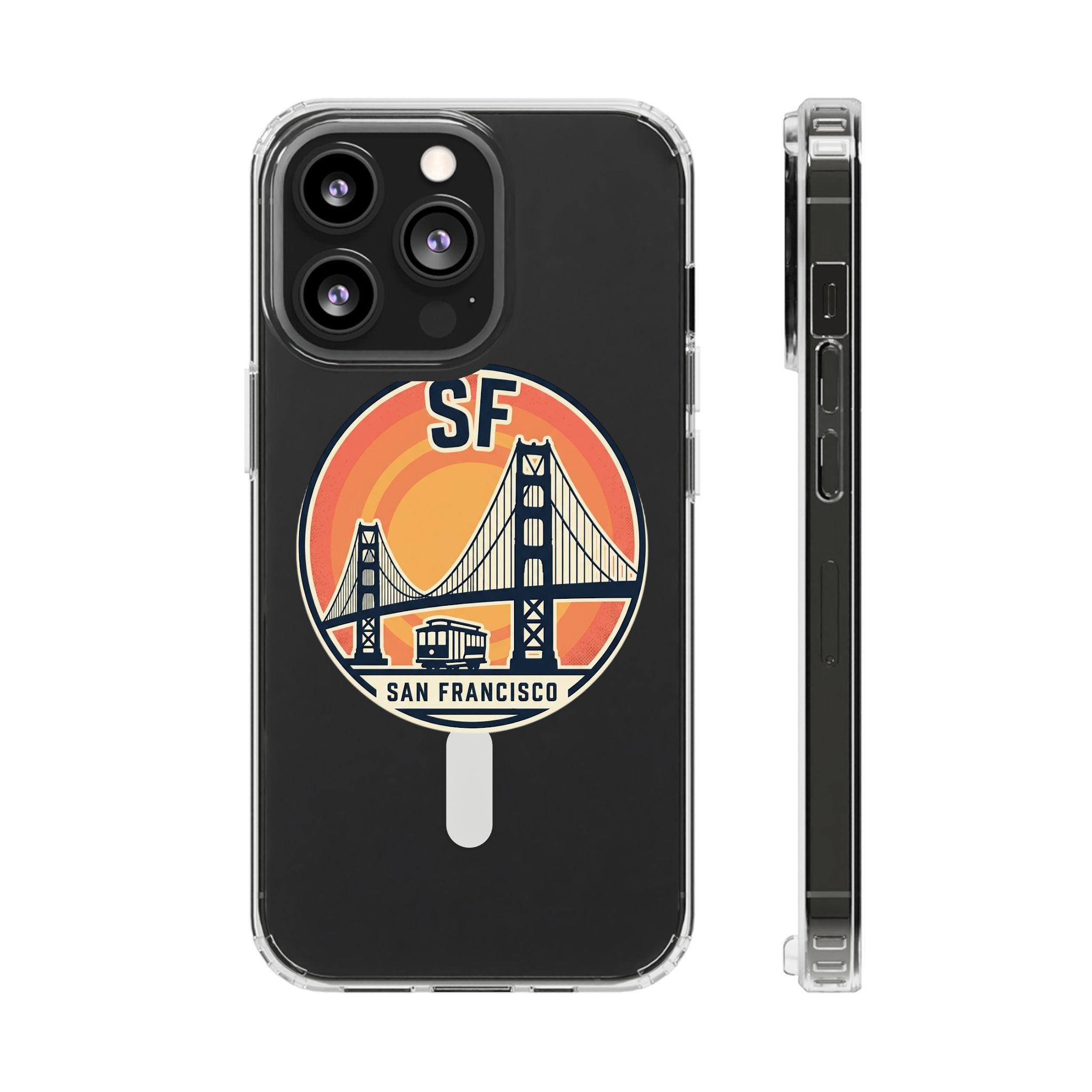 San Francisco Golden Gate Bridge phone case | Magnetic Clear Case