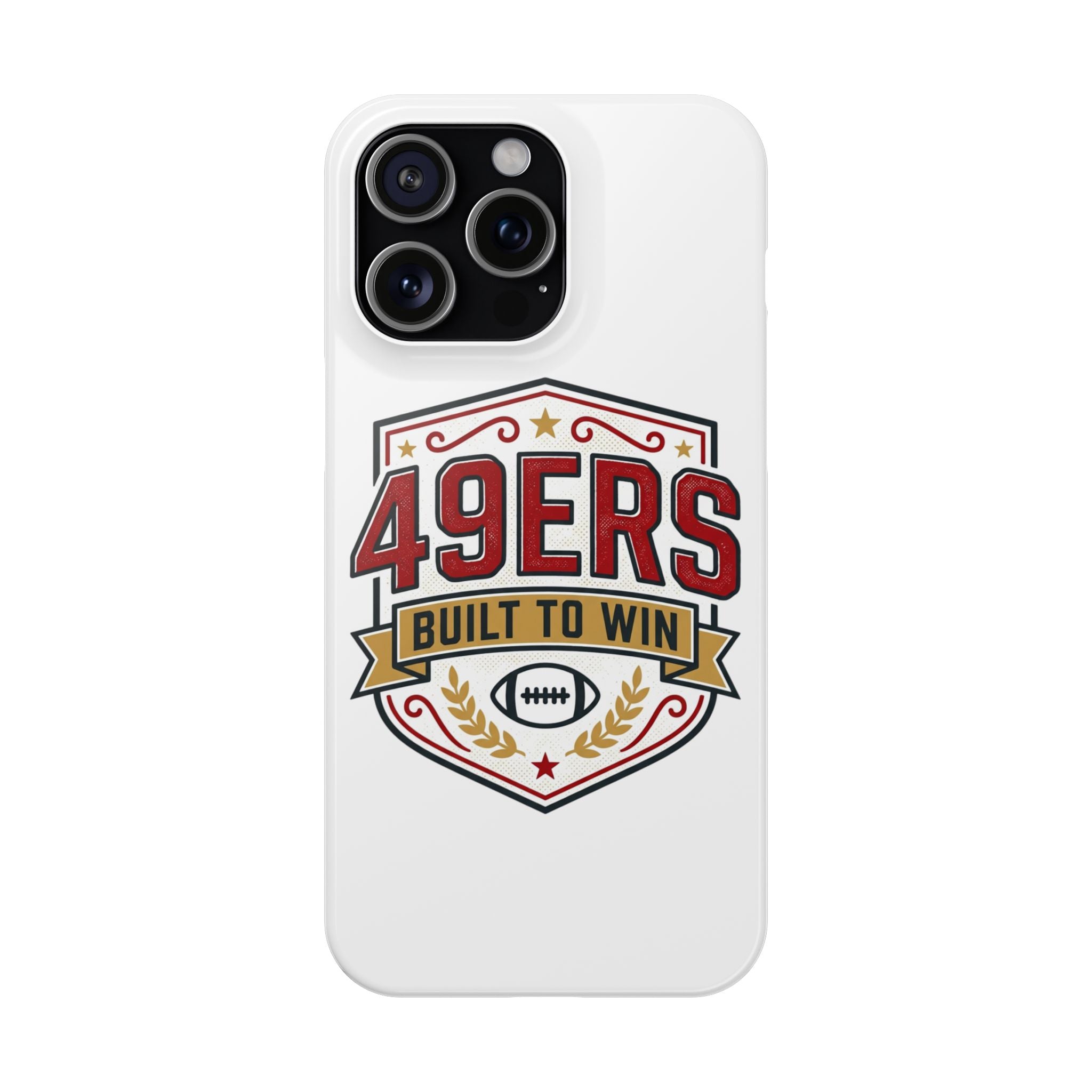 49ers Built to Win phone case | Slim Case
