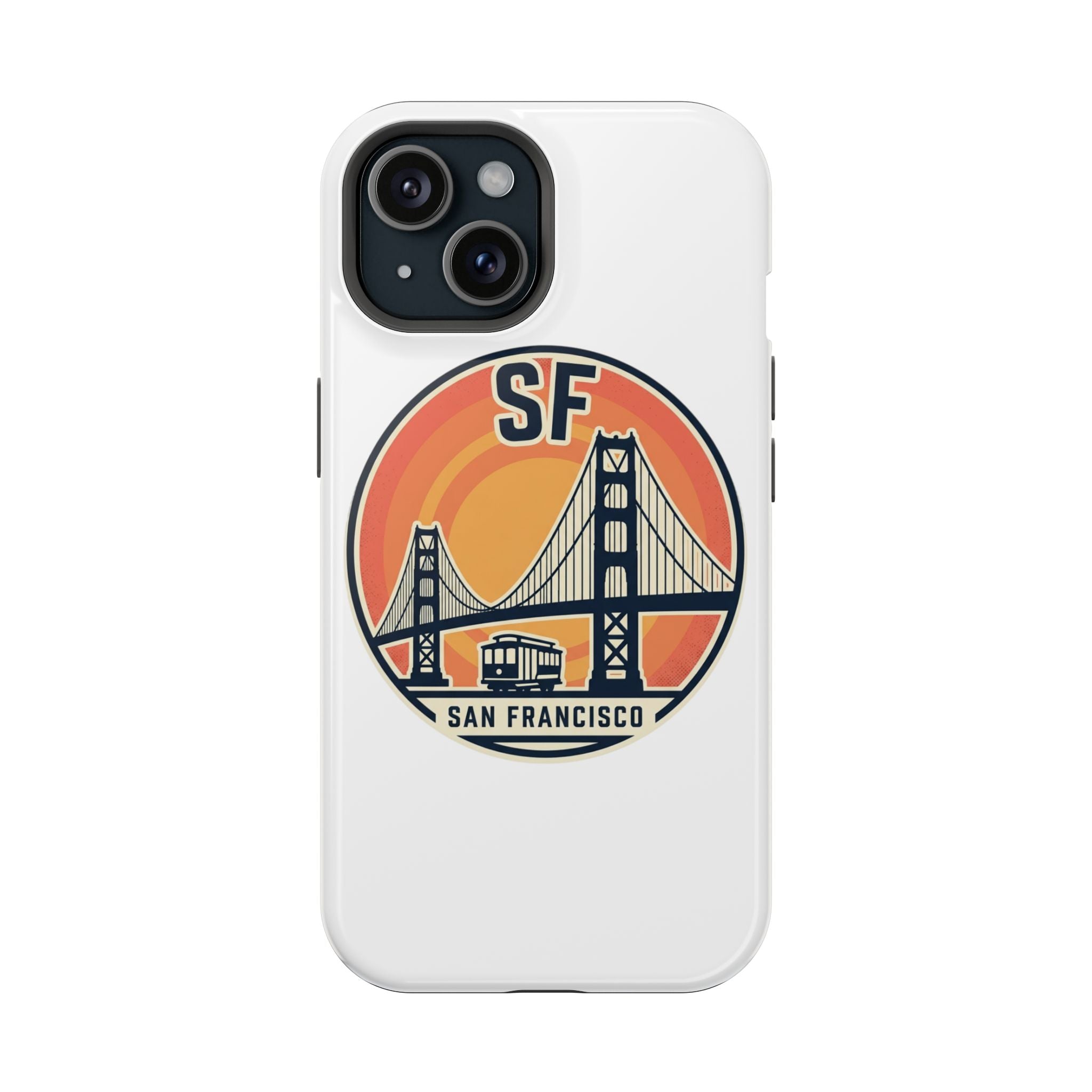 San Francisco Golden Gate Circle Phone Case