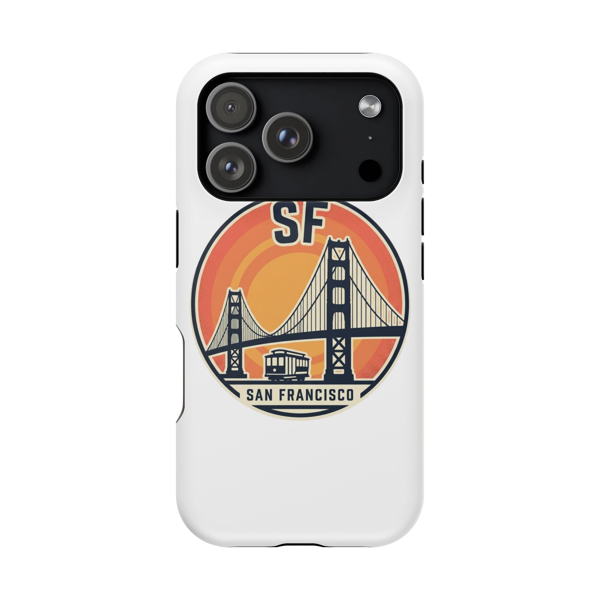 San Francisco Golden Gate Circle Phone Case