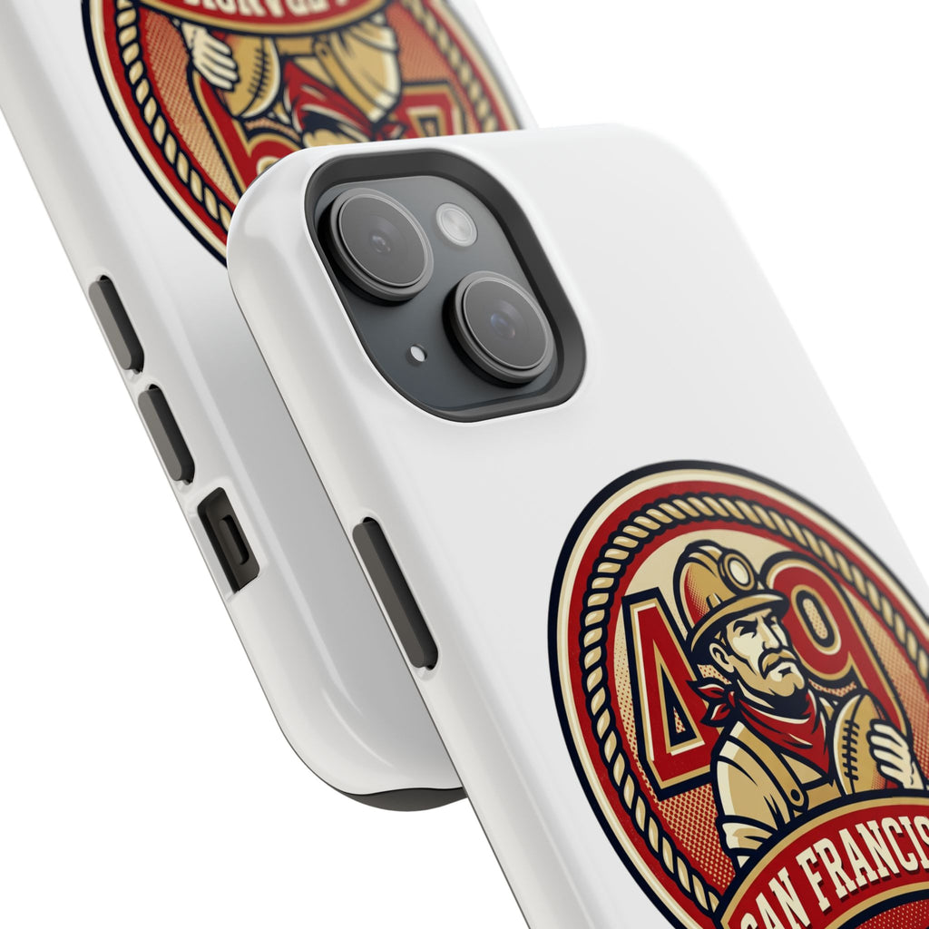 San Francisco 49er Firefighter Badge phone case | Impact-Resistant Case
