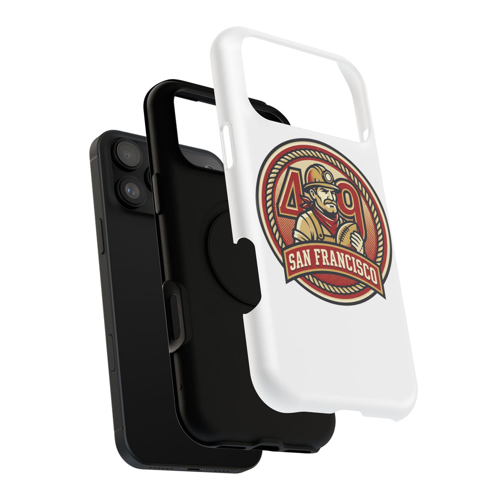 San Francisco 49er Firefighter Badge phone case | Impact-Resistant Case