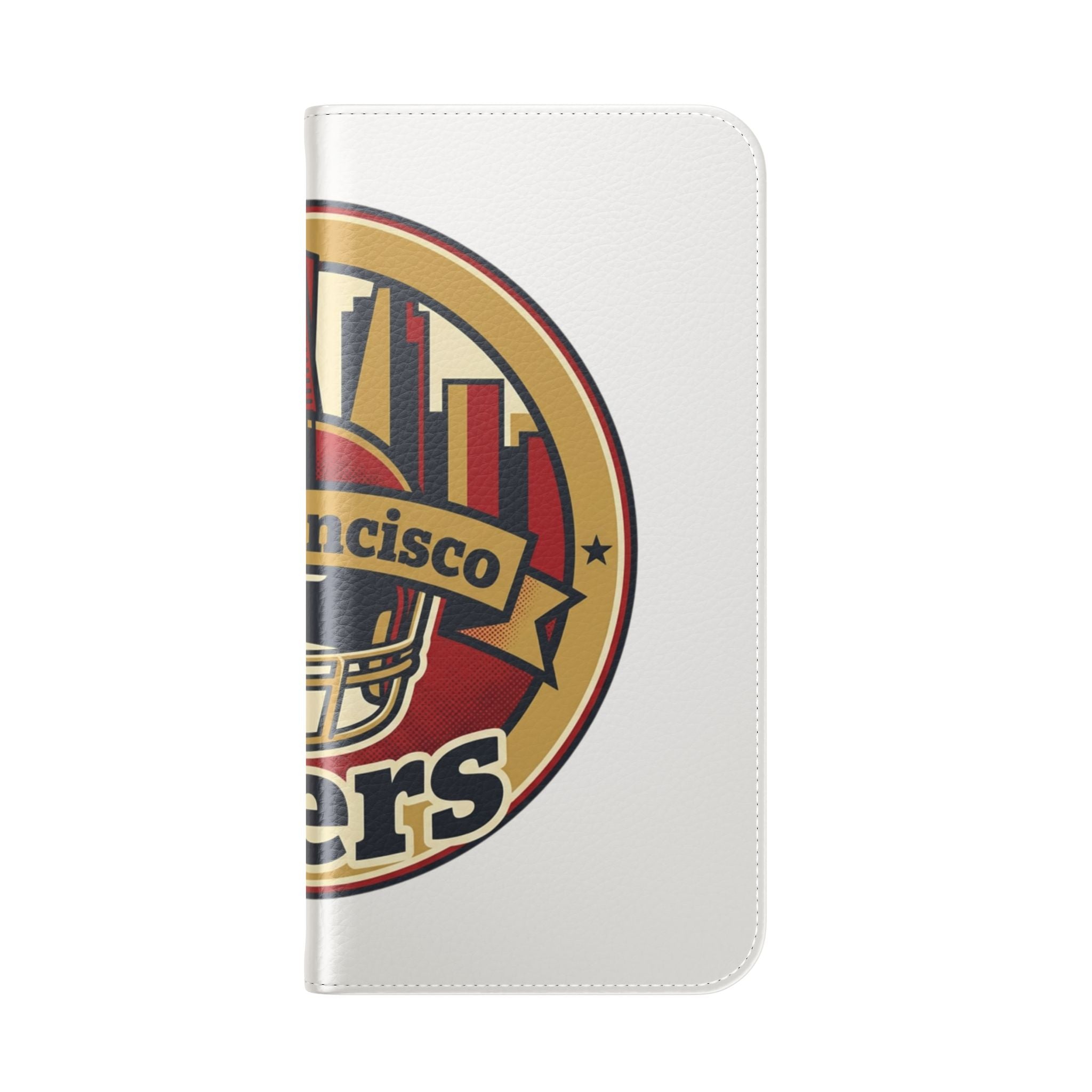 San Francisco 49ers Vintage Logo Flip Case | Phone Wallet