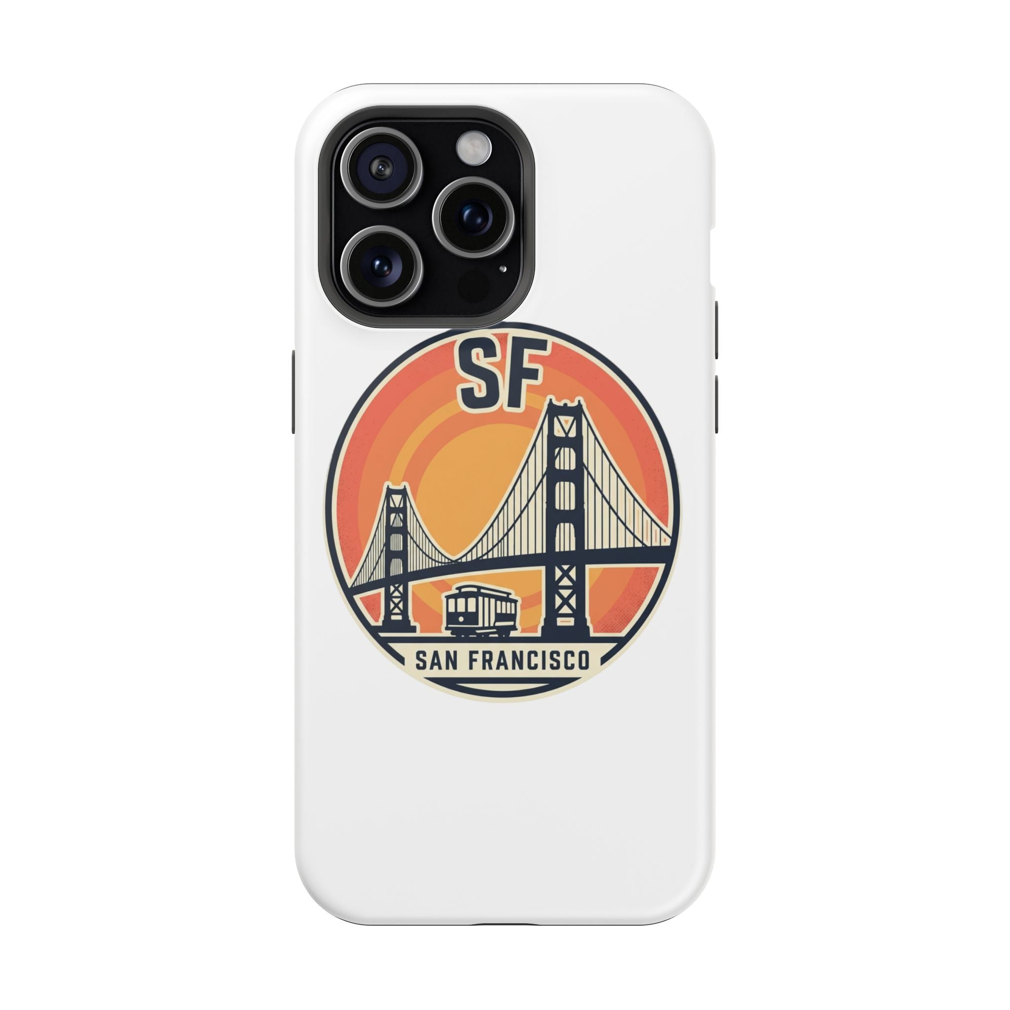 San Francisco Golden Gate Circle Phone Case