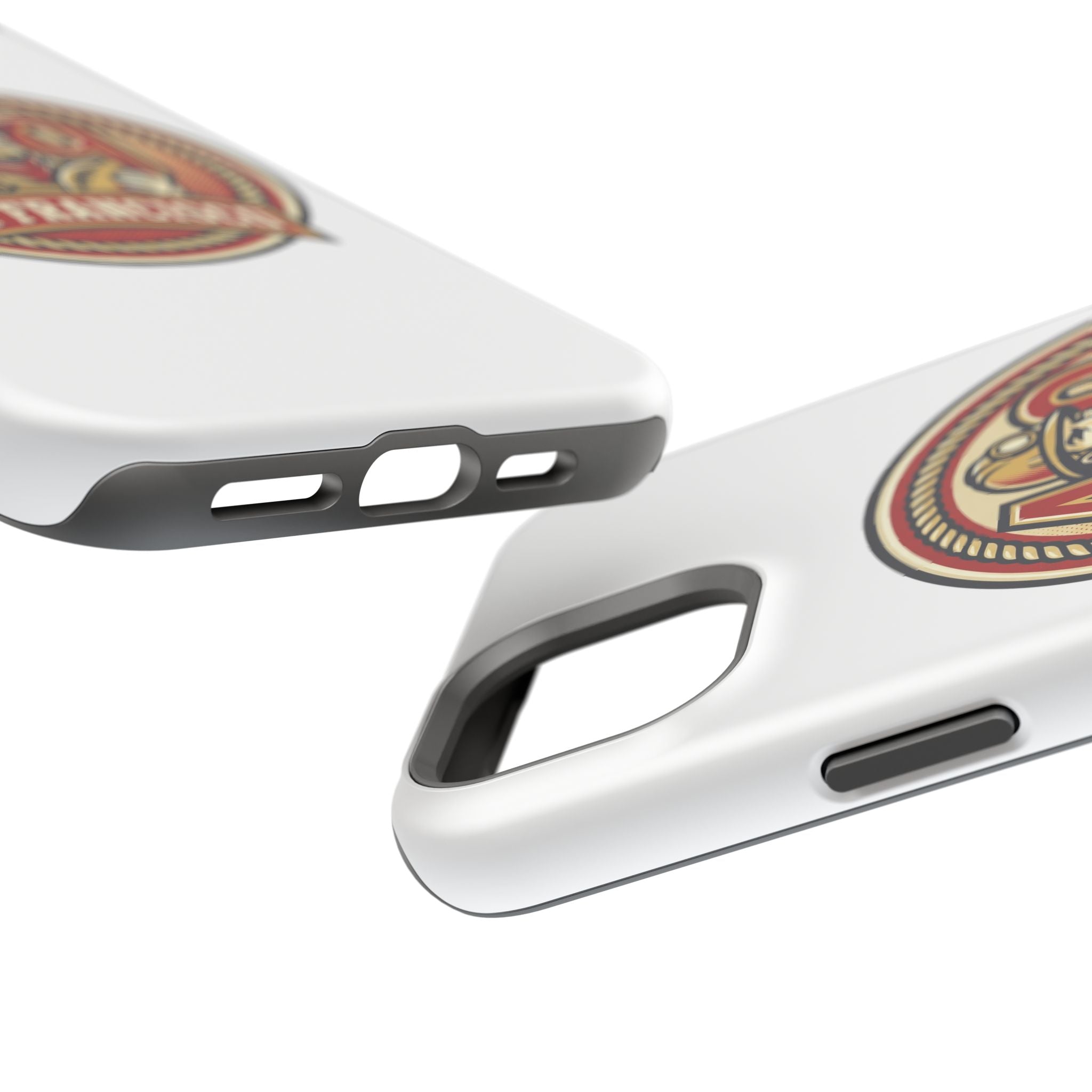 San Francisco 49er Firefighter Badge phone case | Impact-Resistant Case