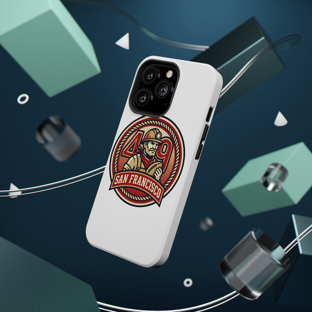 San Francisco 49er Firefighter Badge phone case | Impact-Resistant Case