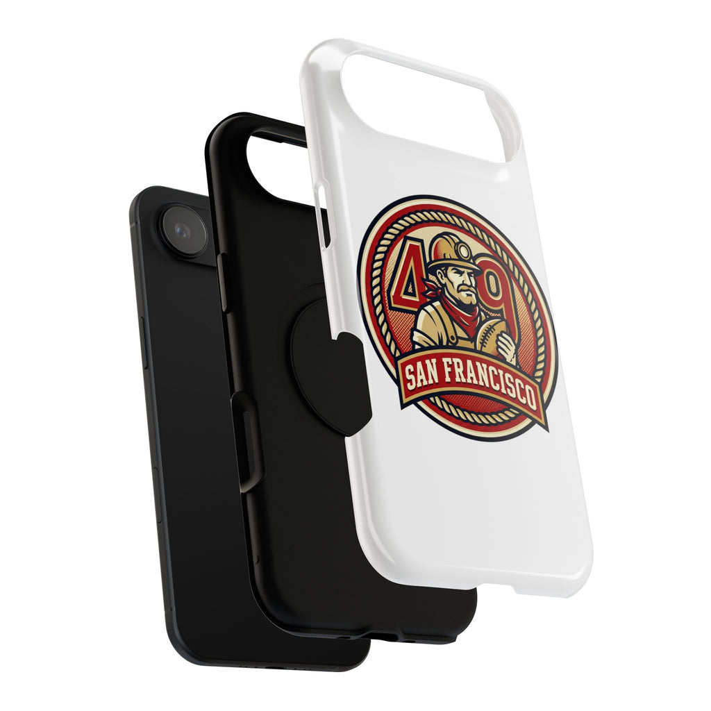 San Francisco 49er Firefighter Badge phone case | Impact-Resistant Case