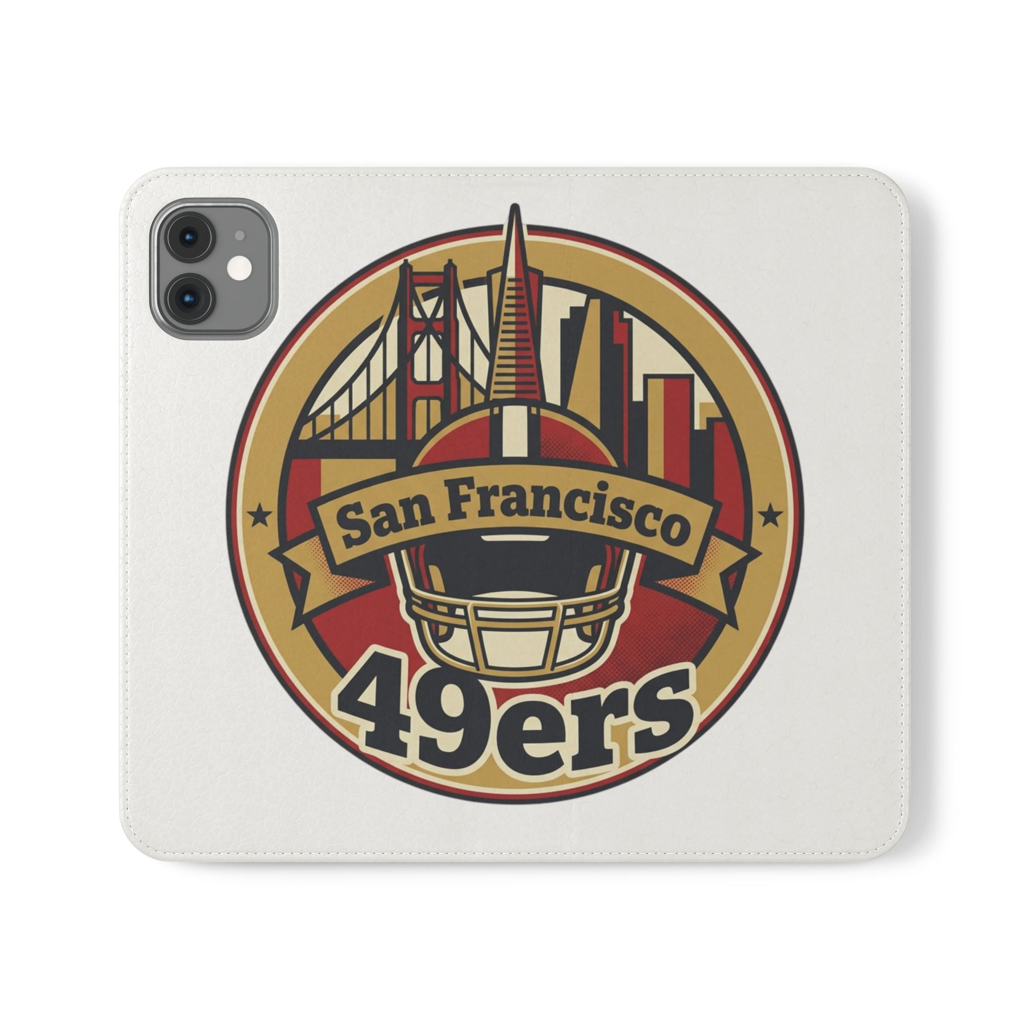San Francisco 49ers Vintage Logo Flip Case | Phone Wallet