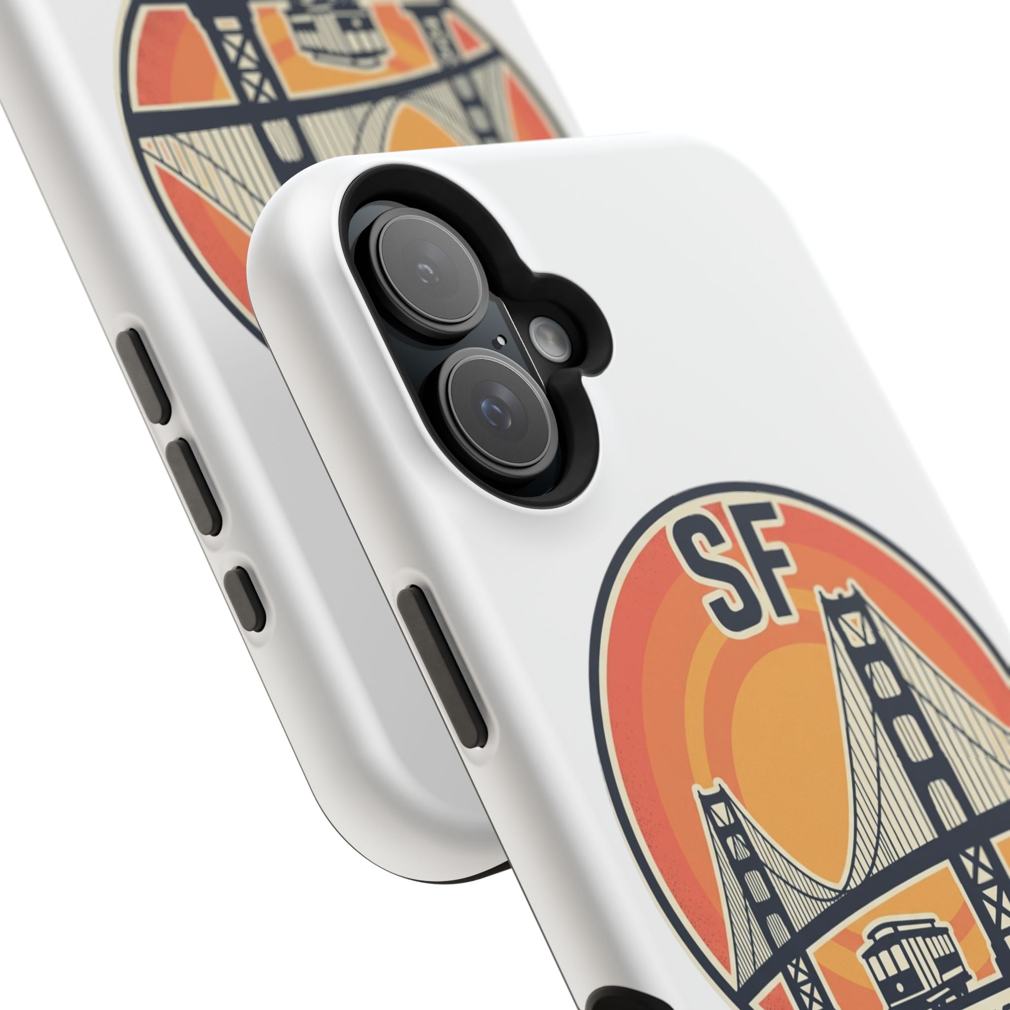 San Francisco Golden Gate Circle Phone Case