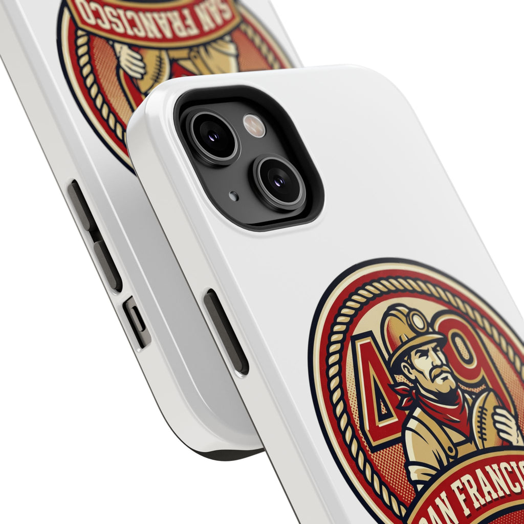 San Francisco 49er Firefighter Badge phone case | Impact-Resistant Case