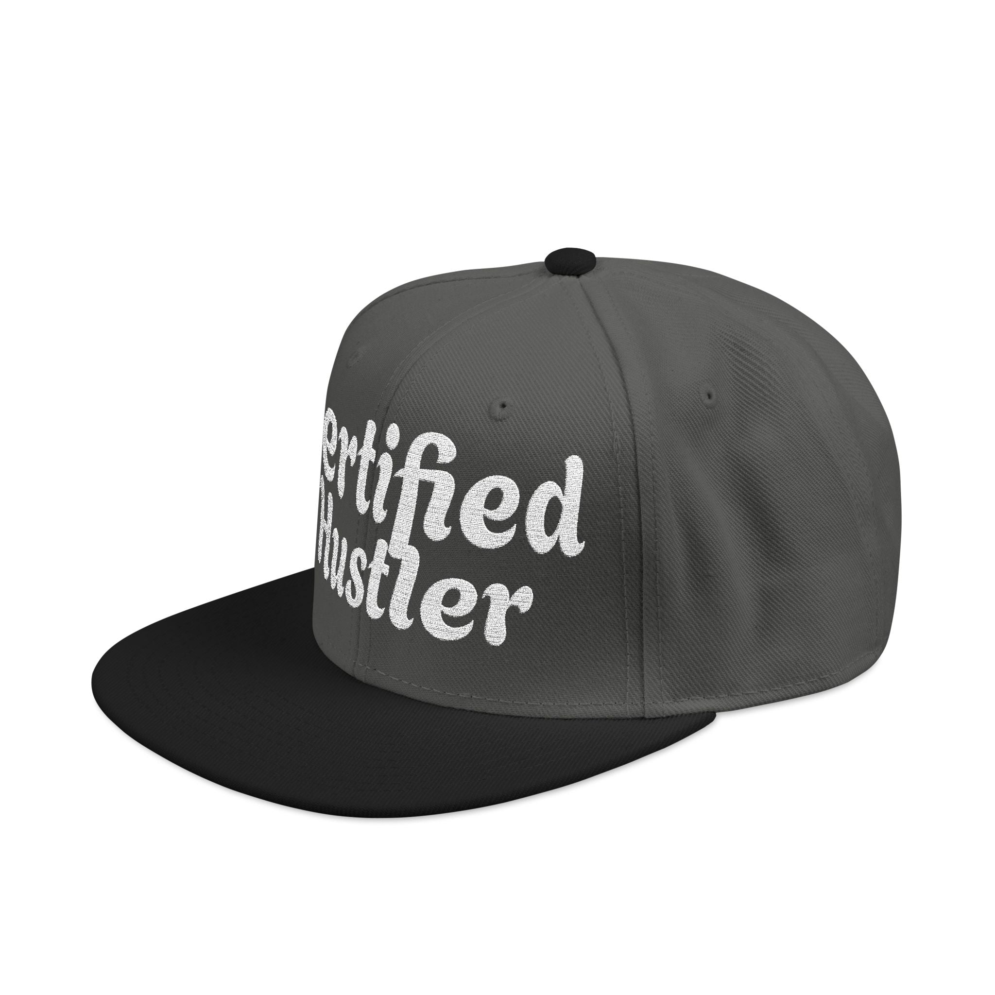 Certified Hustler Snapback | Embroidered Trucker Hat