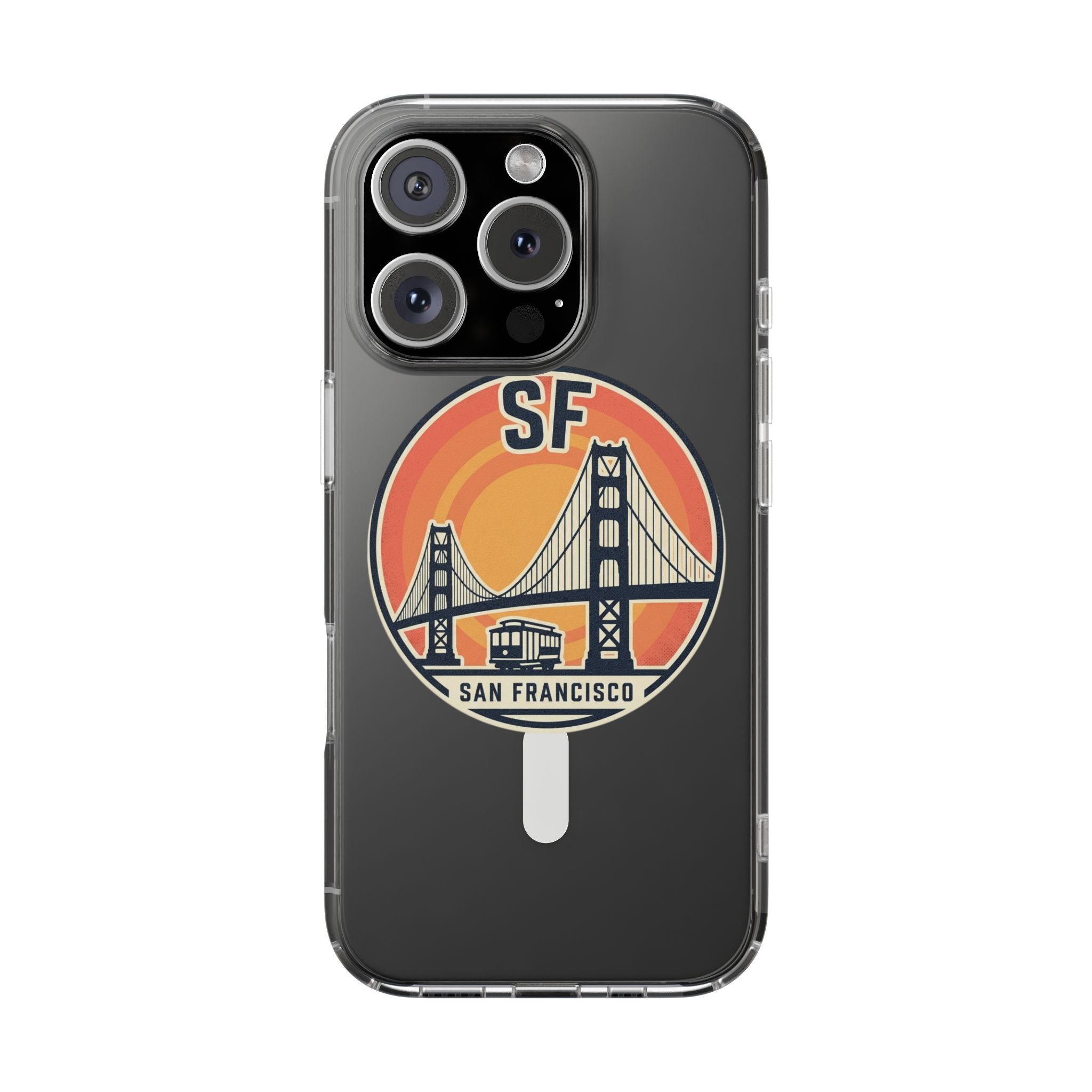 San Francisco Golden Gate Bridge phone case | Magnetic Clear Case