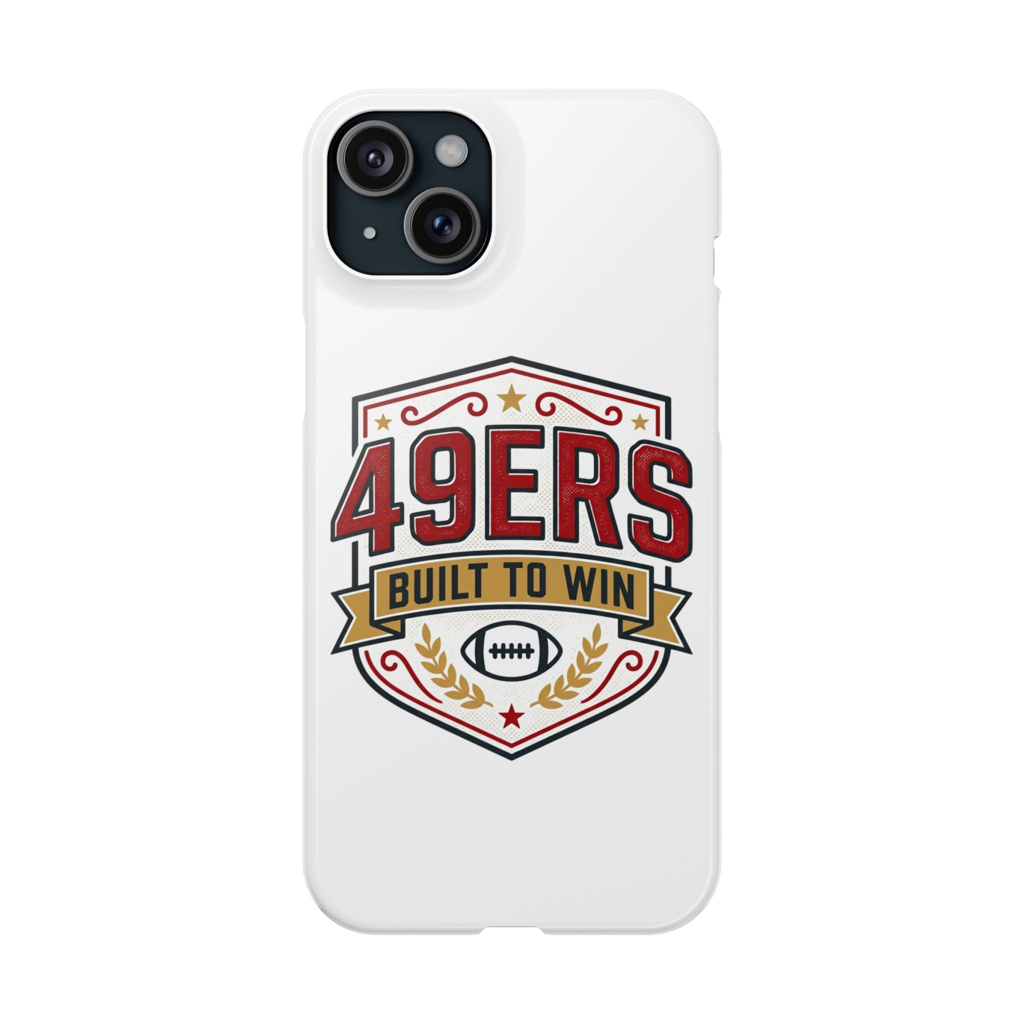 49ers Built to Win phone case | Slim Case