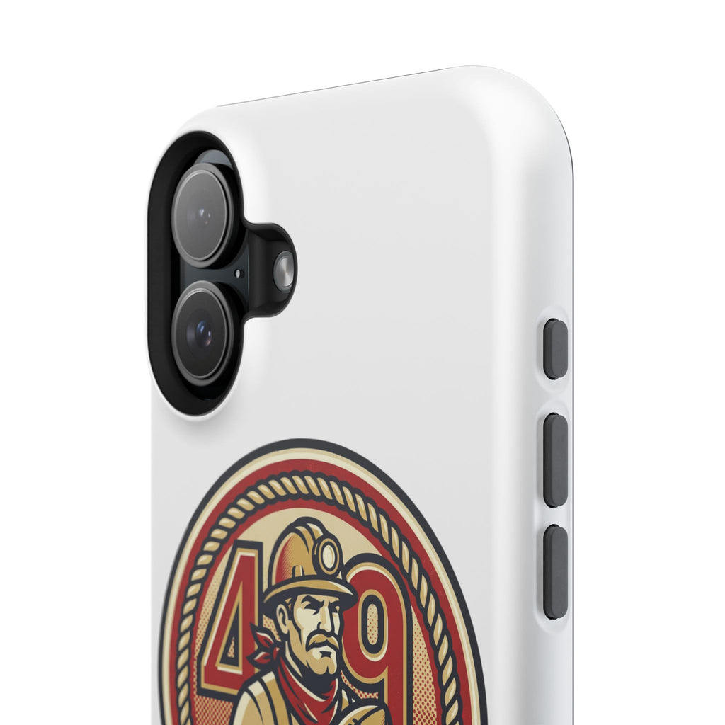 San Francisco 49er Firefighter Badge phone case | Impact-Resistant Case