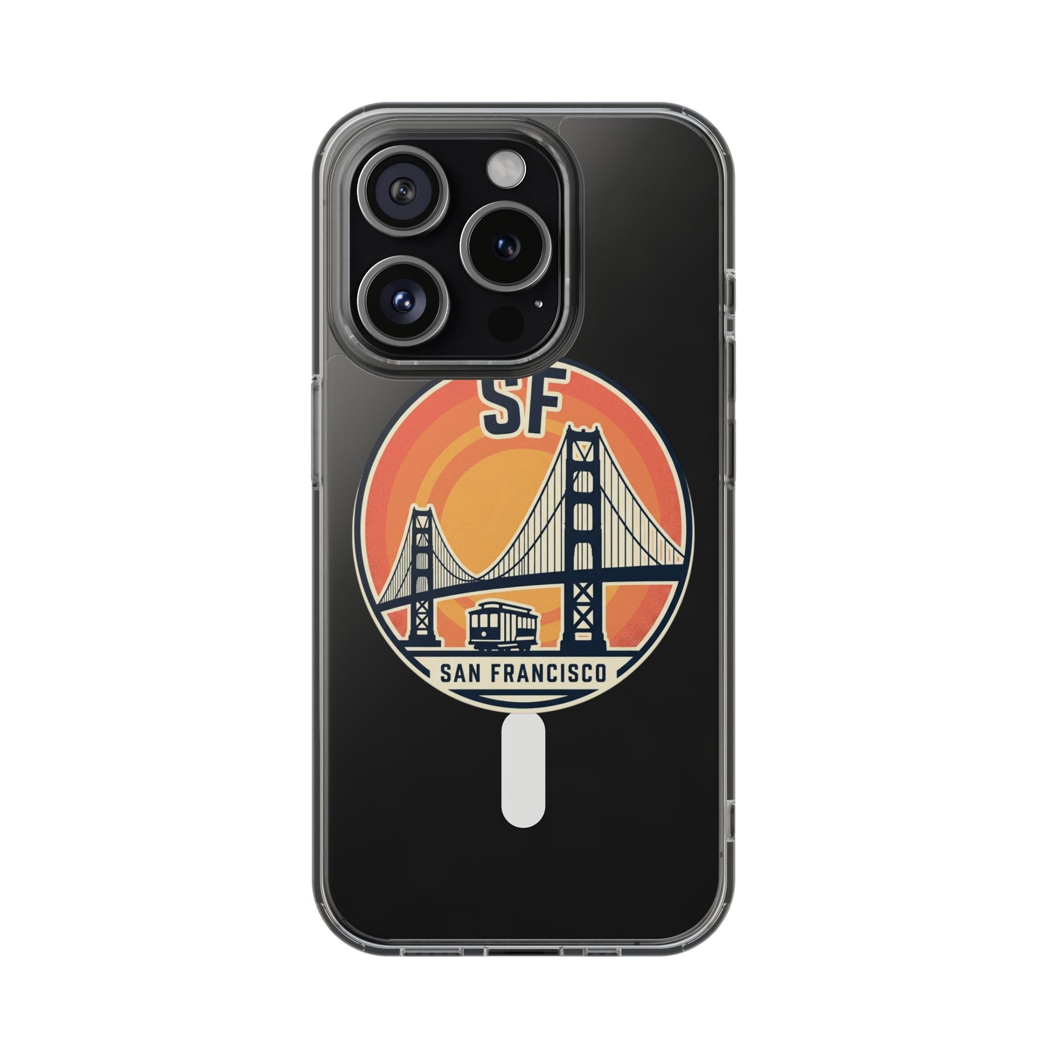 San Francisco Golden Gate Bridge phone case | Magnetic Clear Case