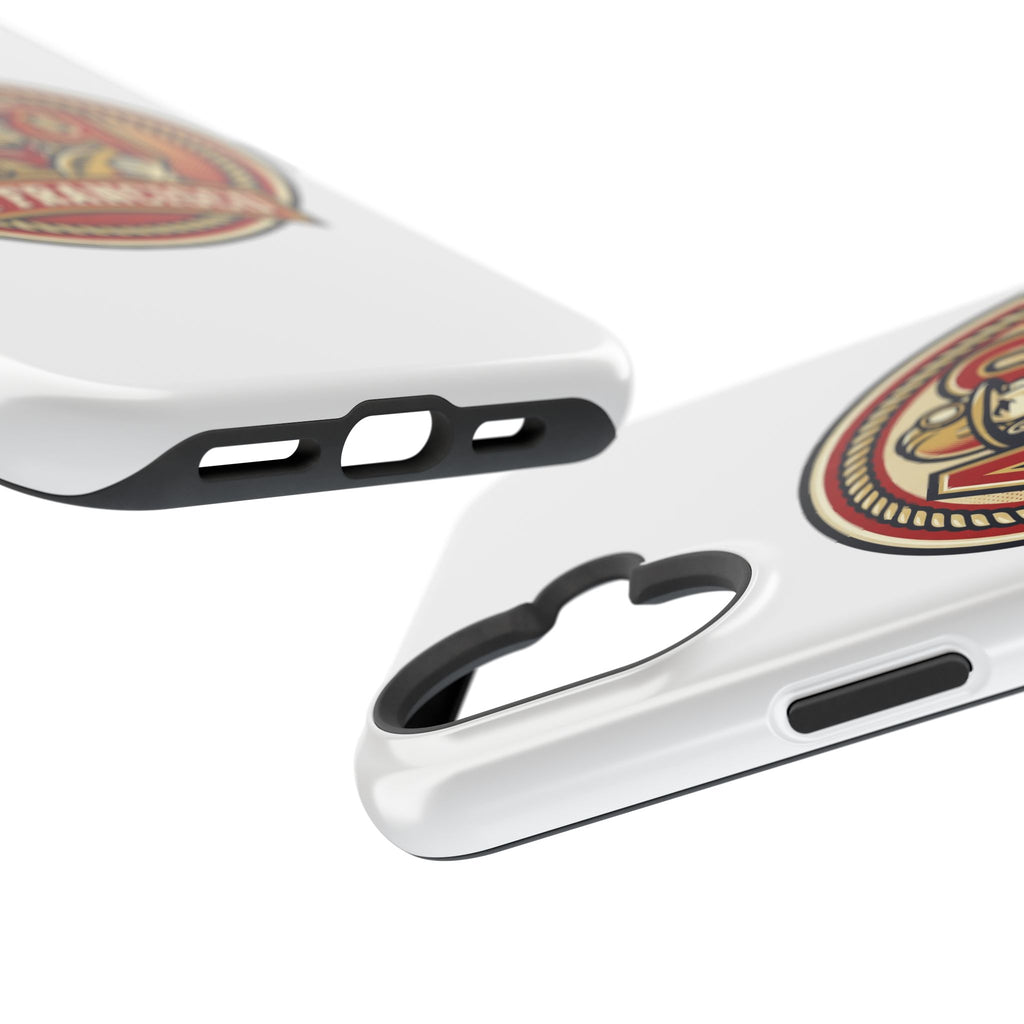 San Francisco 49er Firefighter Badge phone case | Impact-Resistant Case