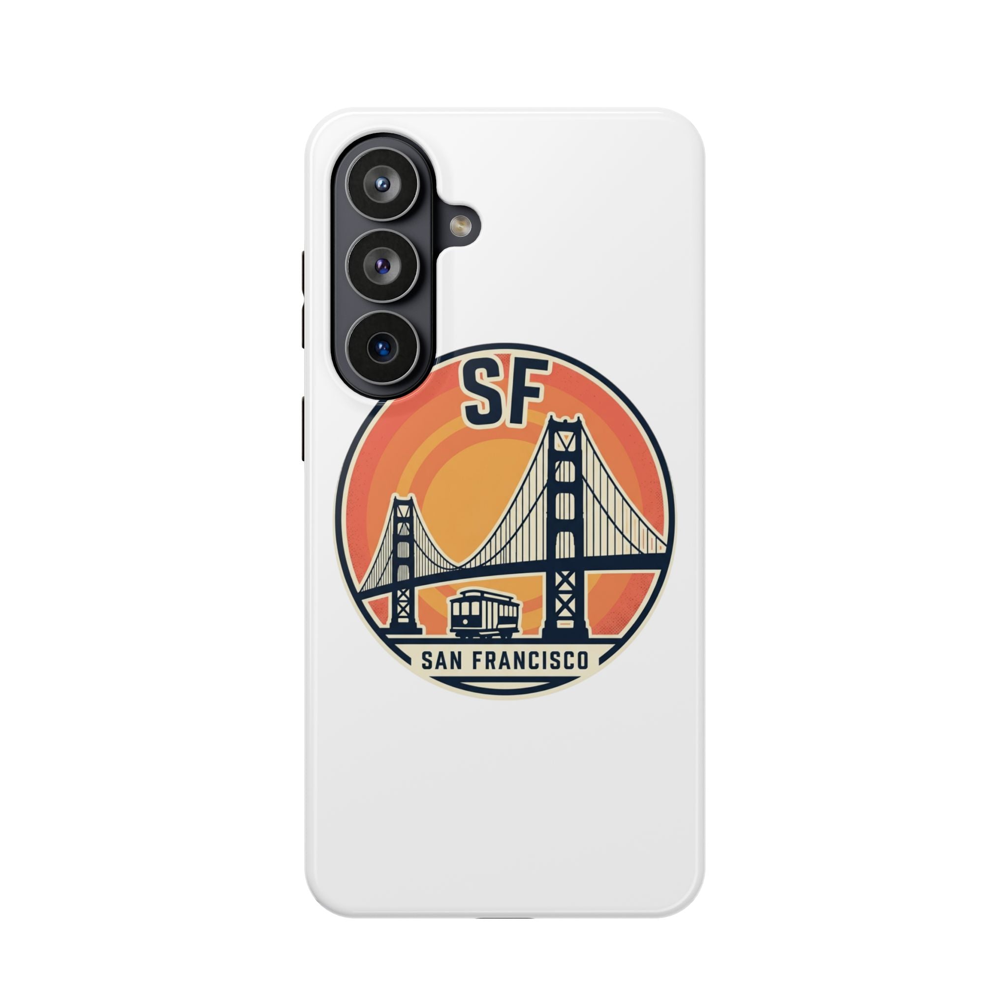 San Francisco Golden Gate Circle Phone Case