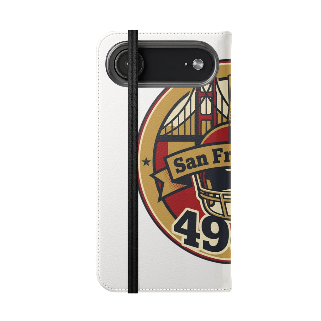 San Francisco 49ers Vintage Logo Flip Case | Phone Wallet