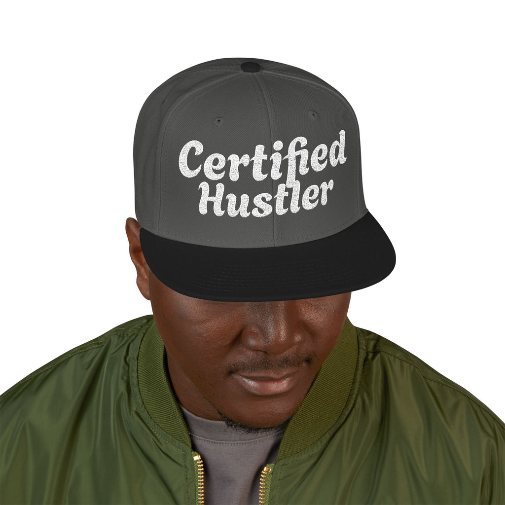 Certified Hustler Snapback | Embroidered Trucker Hat