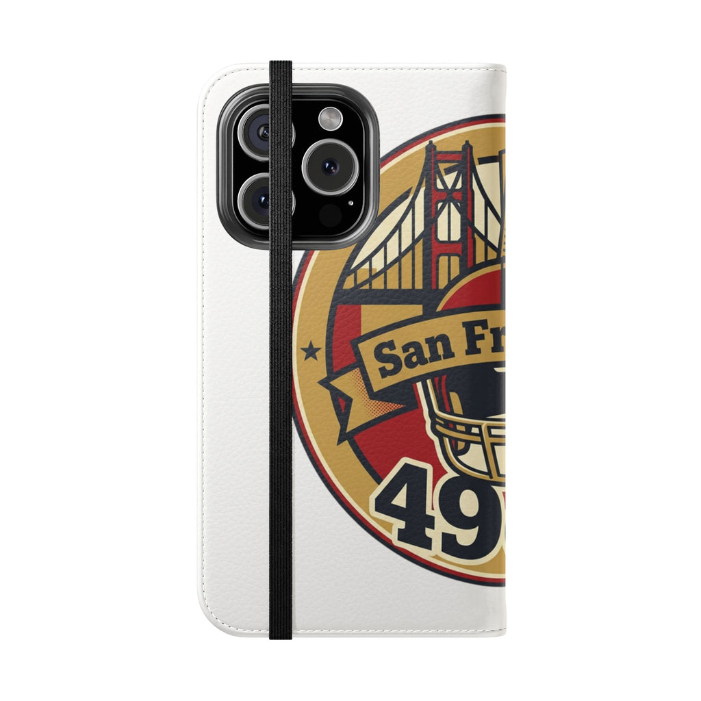 San Francisco 49ers Vintage Logo Flip Case | Phone Wallet