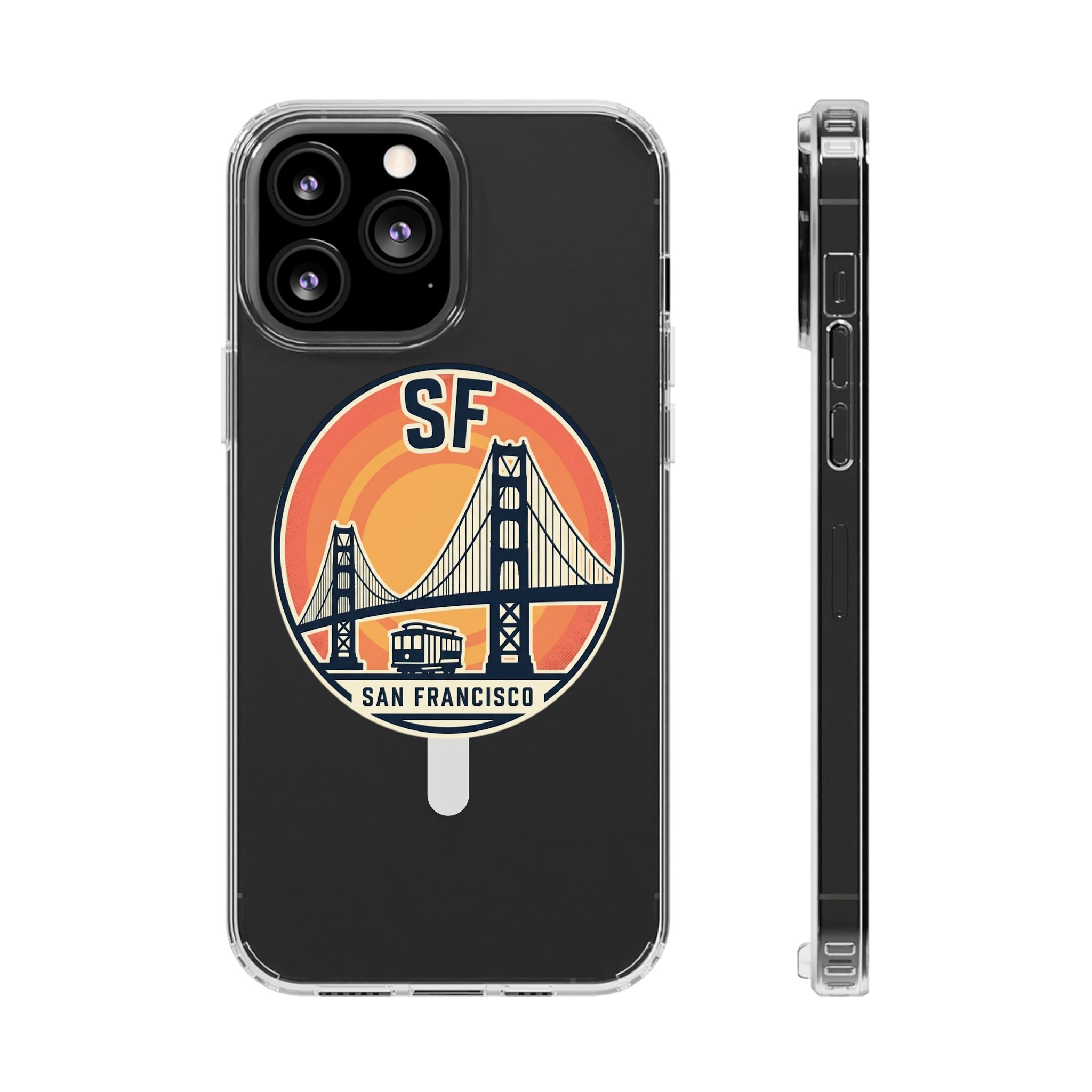 San Francisco Golden Gate Bridge phone case | Magnetic Clear Case