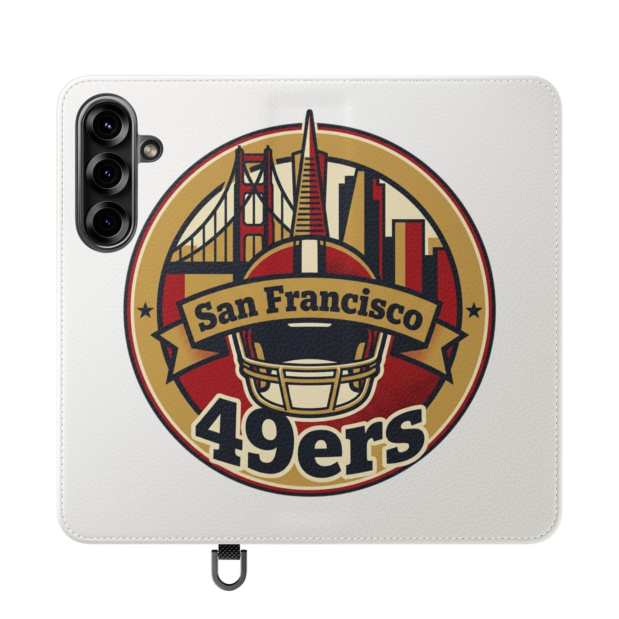 San Francisco 49ers Vintage Logo Flip Case | Phone Wallet