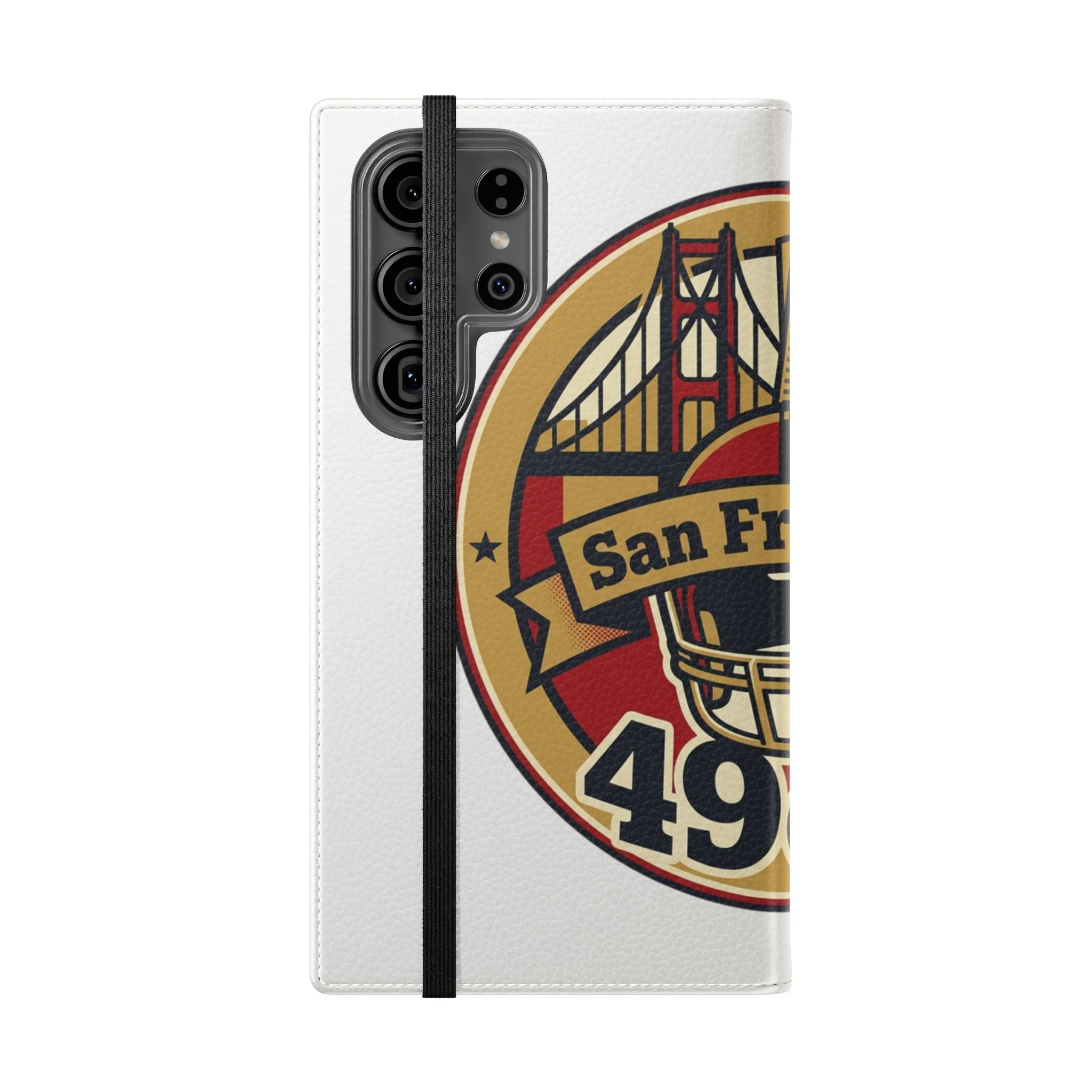 San Francisco 49ers Vintage Logo Flip Case | Phone Wallet