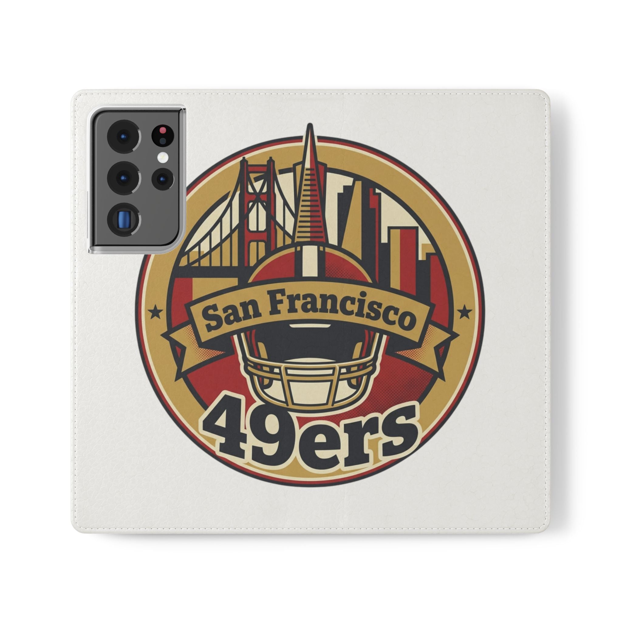 San Francisco 49ers Vintage Logo Flip Case | Phone Wallet