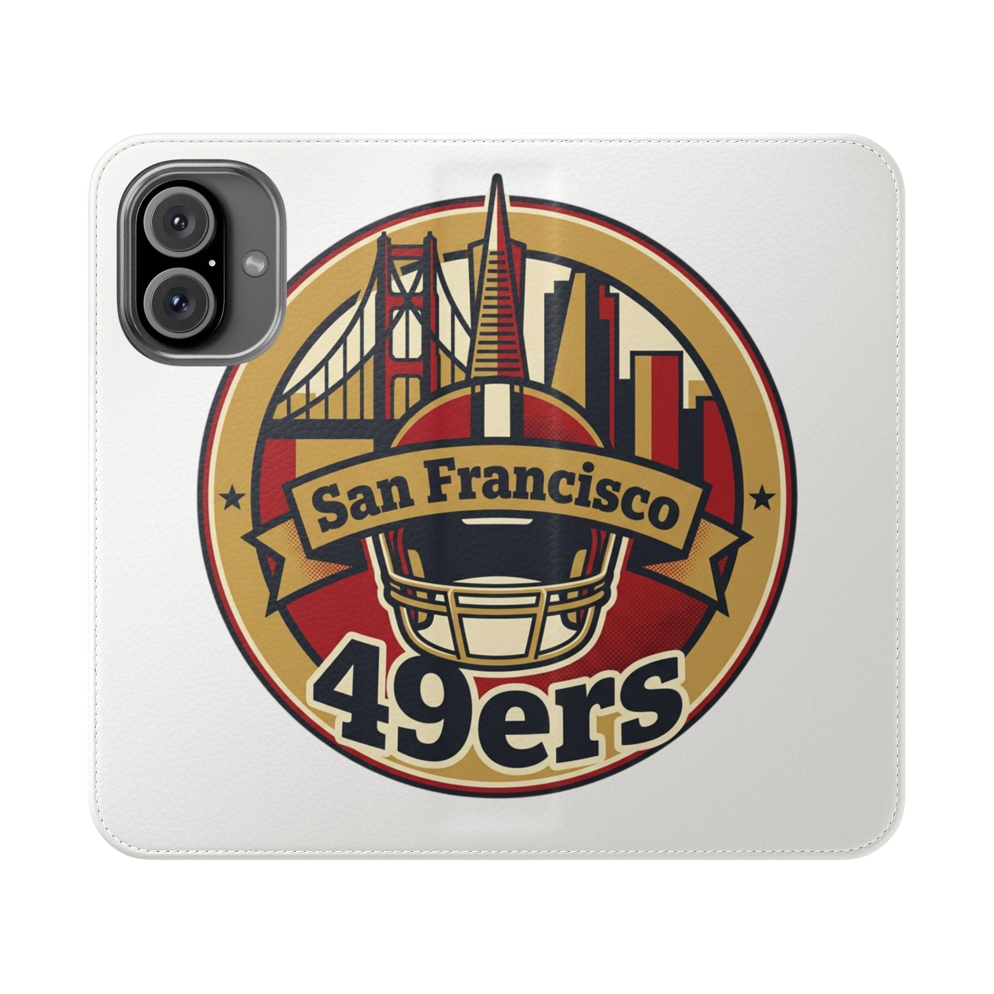 San Francisco 49ers Vintage Logo Flip Case | Phone Wallet