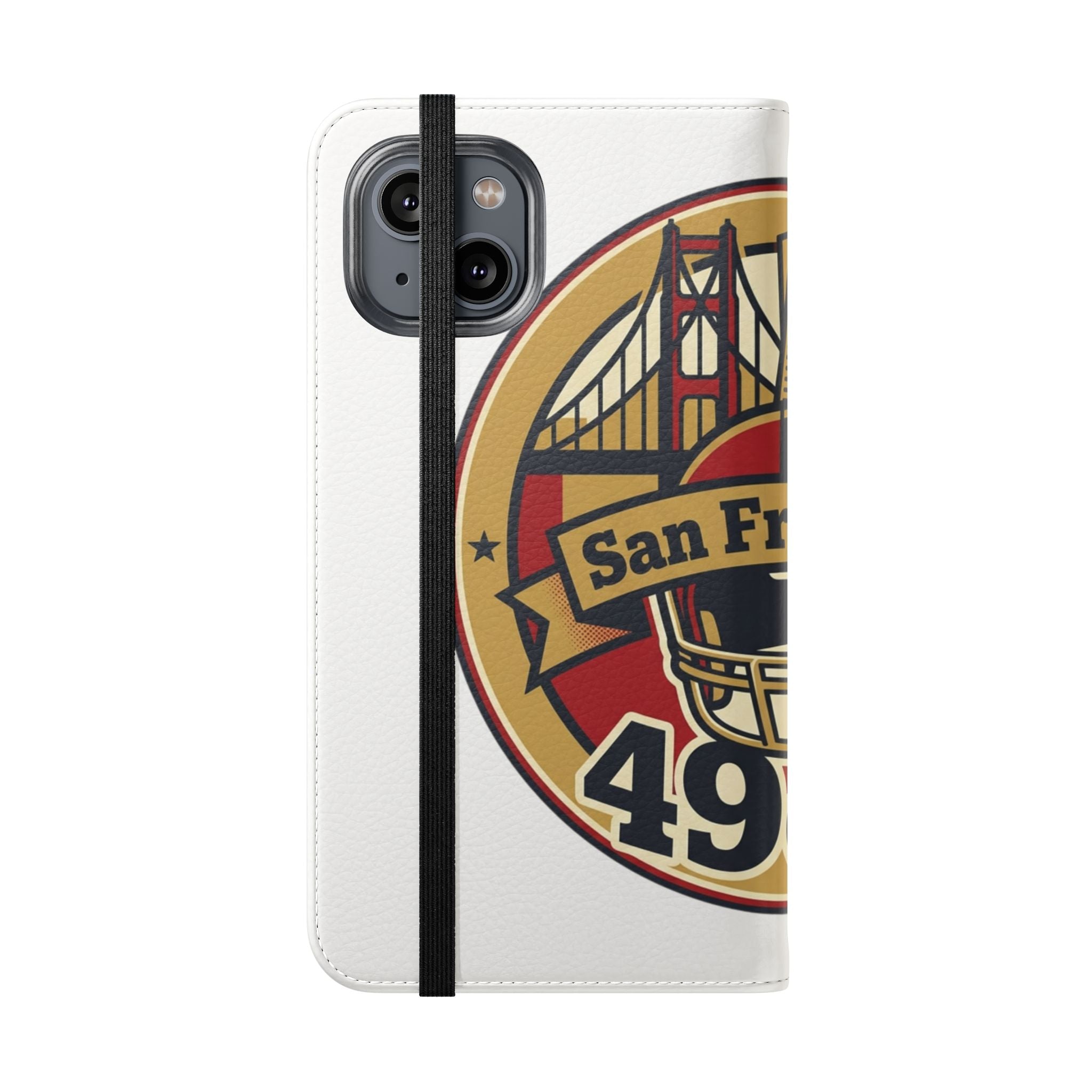 San Francisco 49ers Vintage Logo Flip Case | Phone Wallet