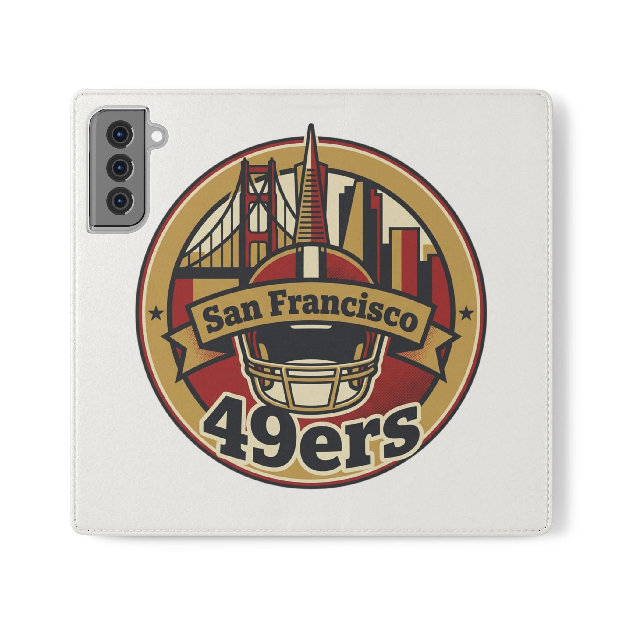 San Francisco 49ers Vintage Logo Flip Case | Phone Wallet