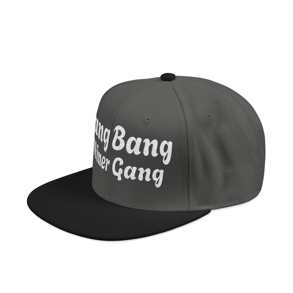 Bang Bang Niner Gang 49ers hatSnapback Hat | Embroidered Text