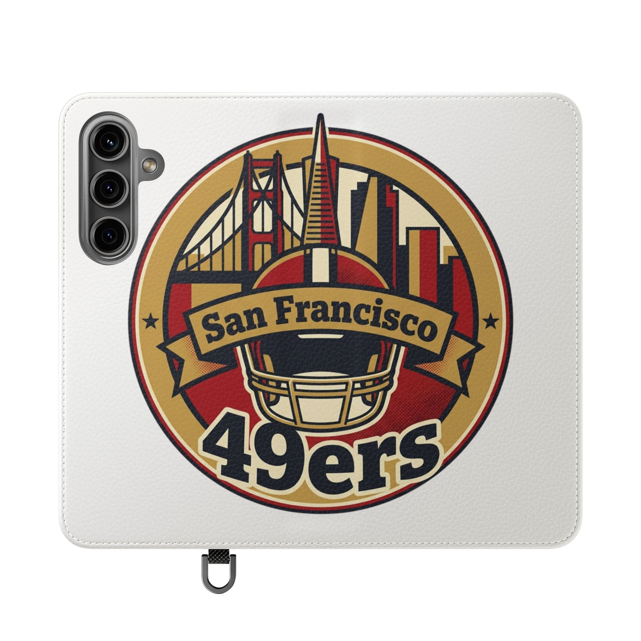 San Francisco 49ers Vintage Logo Flip Case | Phone Wallet