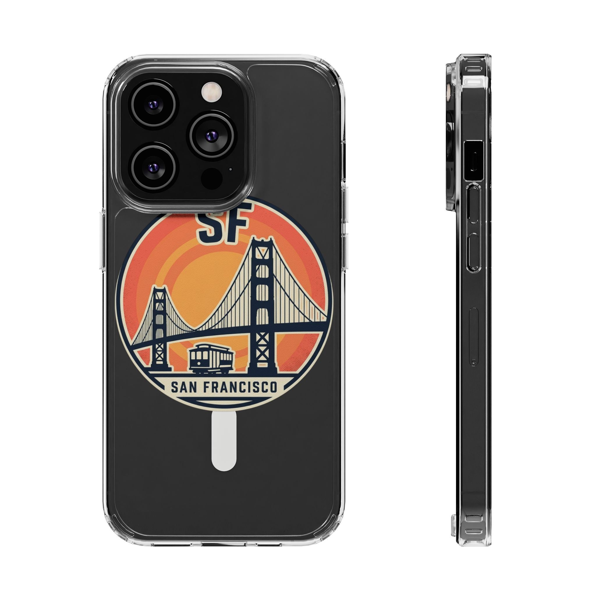 San Francisco Golden Gate Bridge phone case | Magnetic Clear Case