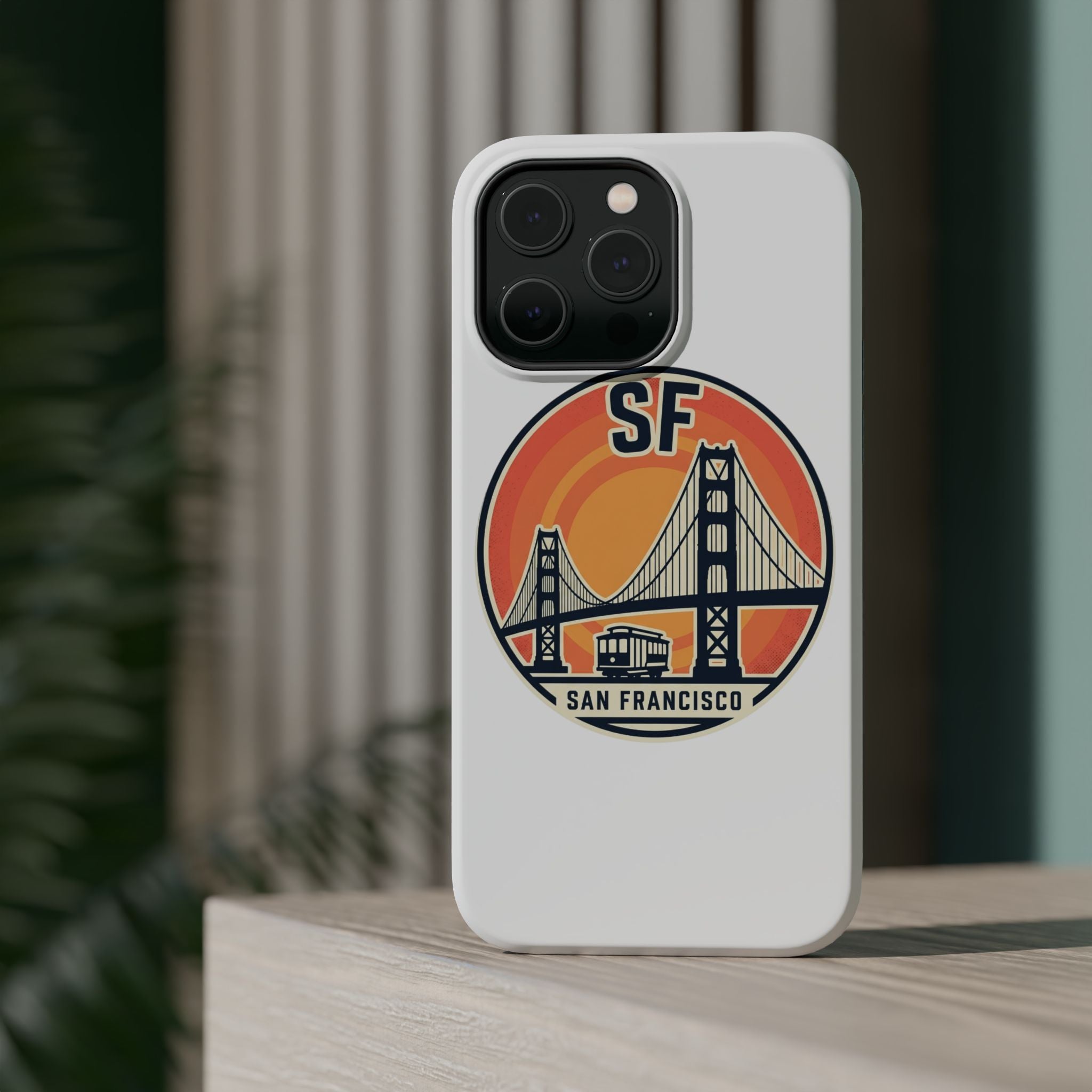 San Francisco Golden Gate Circle Phone Case