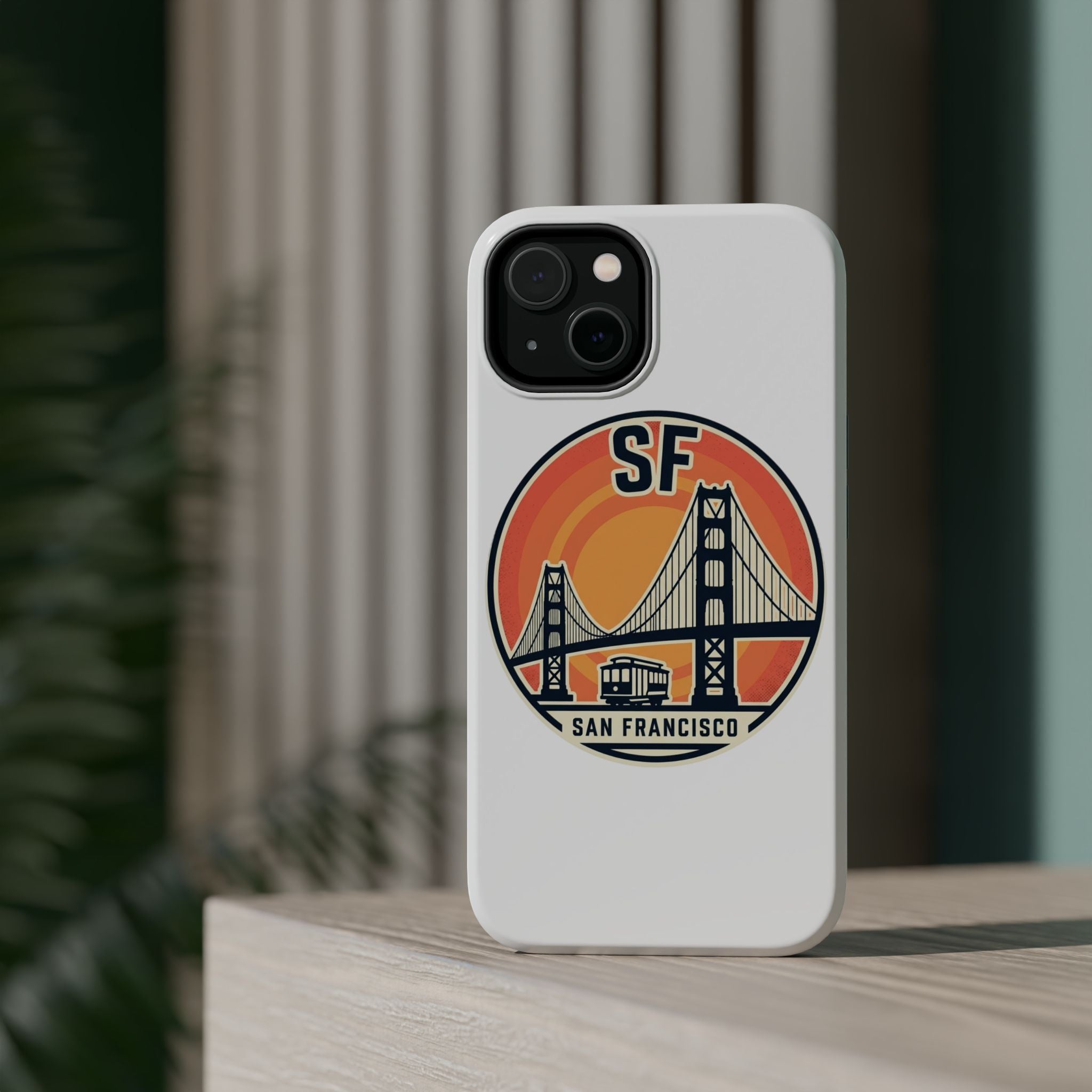 San Francisco Golden Gate Circle Phone Case