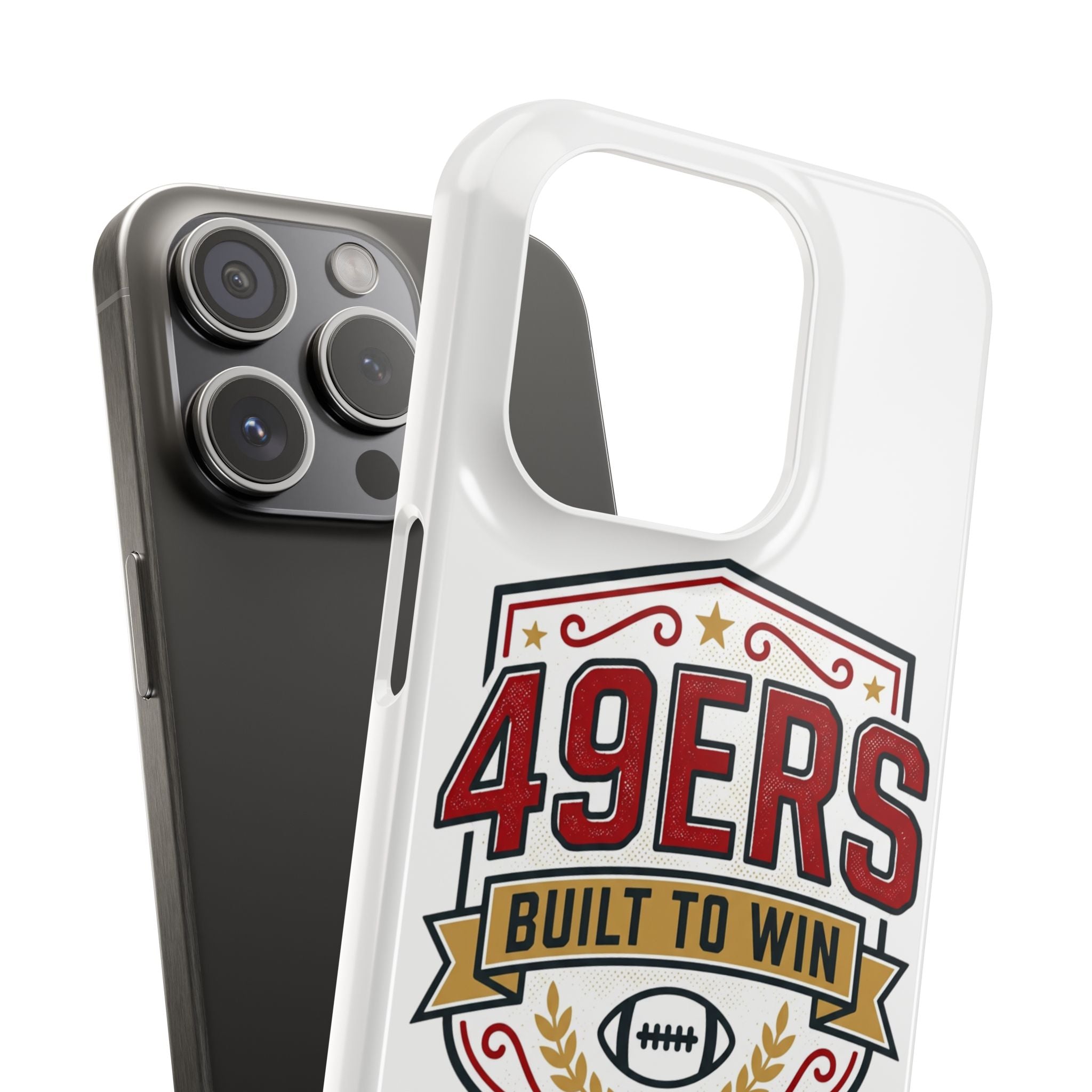 49ers Built to Win phone case | Slim Case