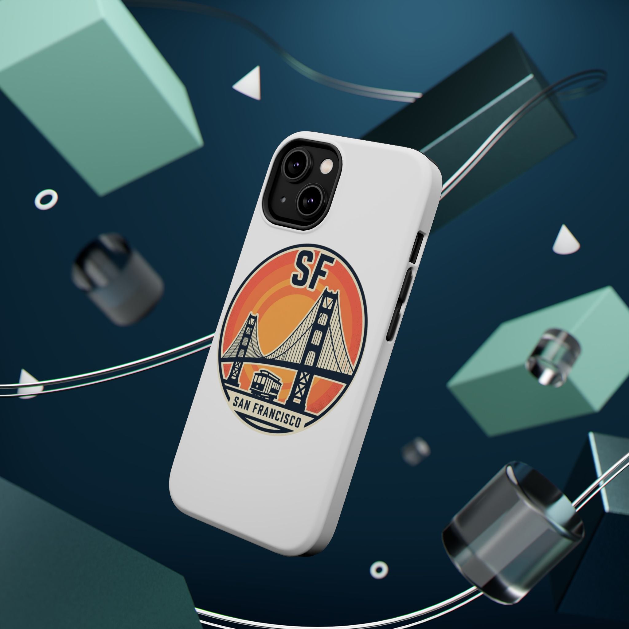 San Francisco Golden Gate Circle Phone Case