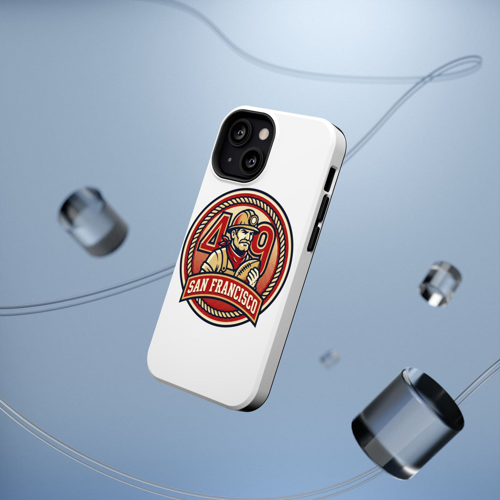 San Francisco 49er Firefighter Badge phone case | Impact-Resistant Case