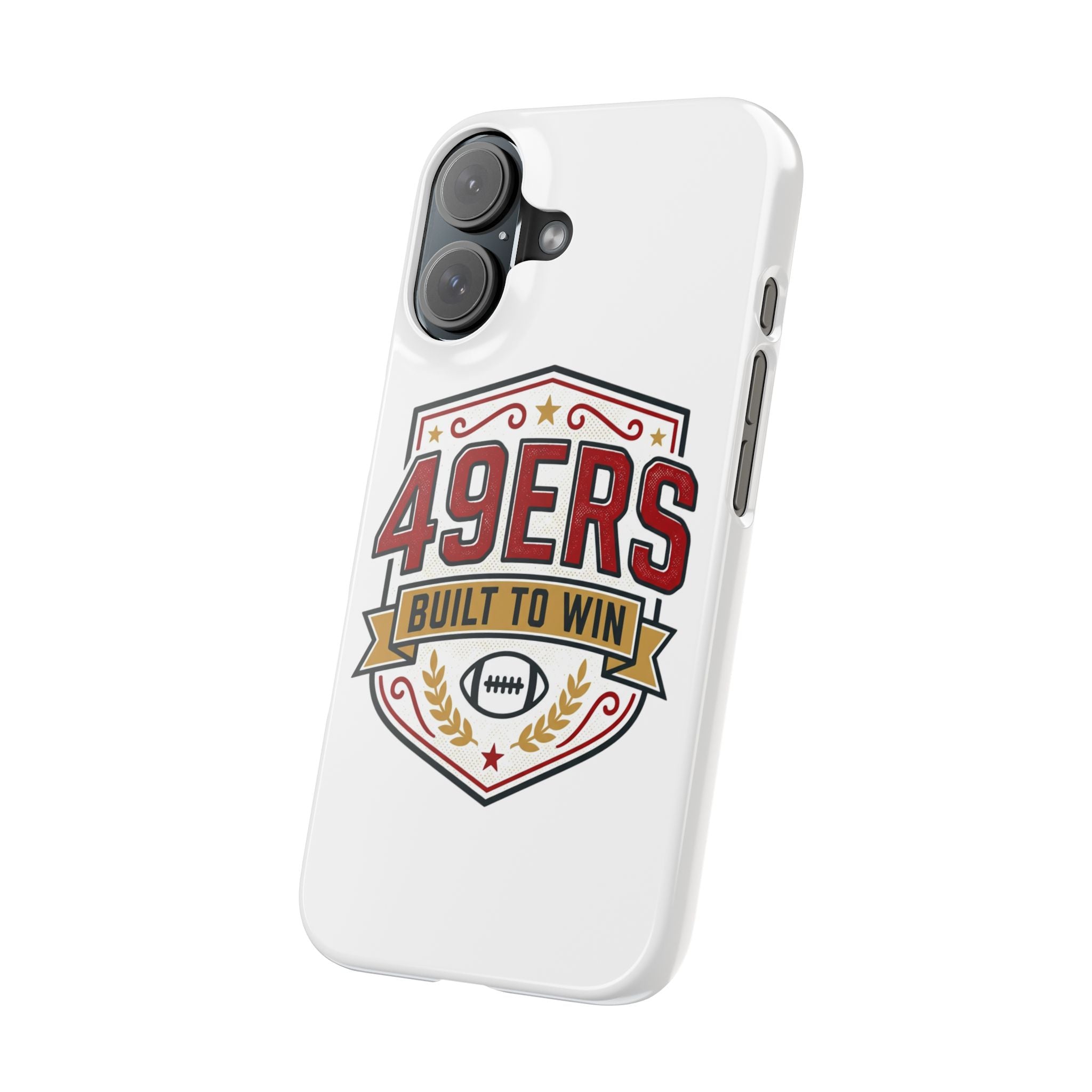 49ers Built to Win phone case | Slim Case
