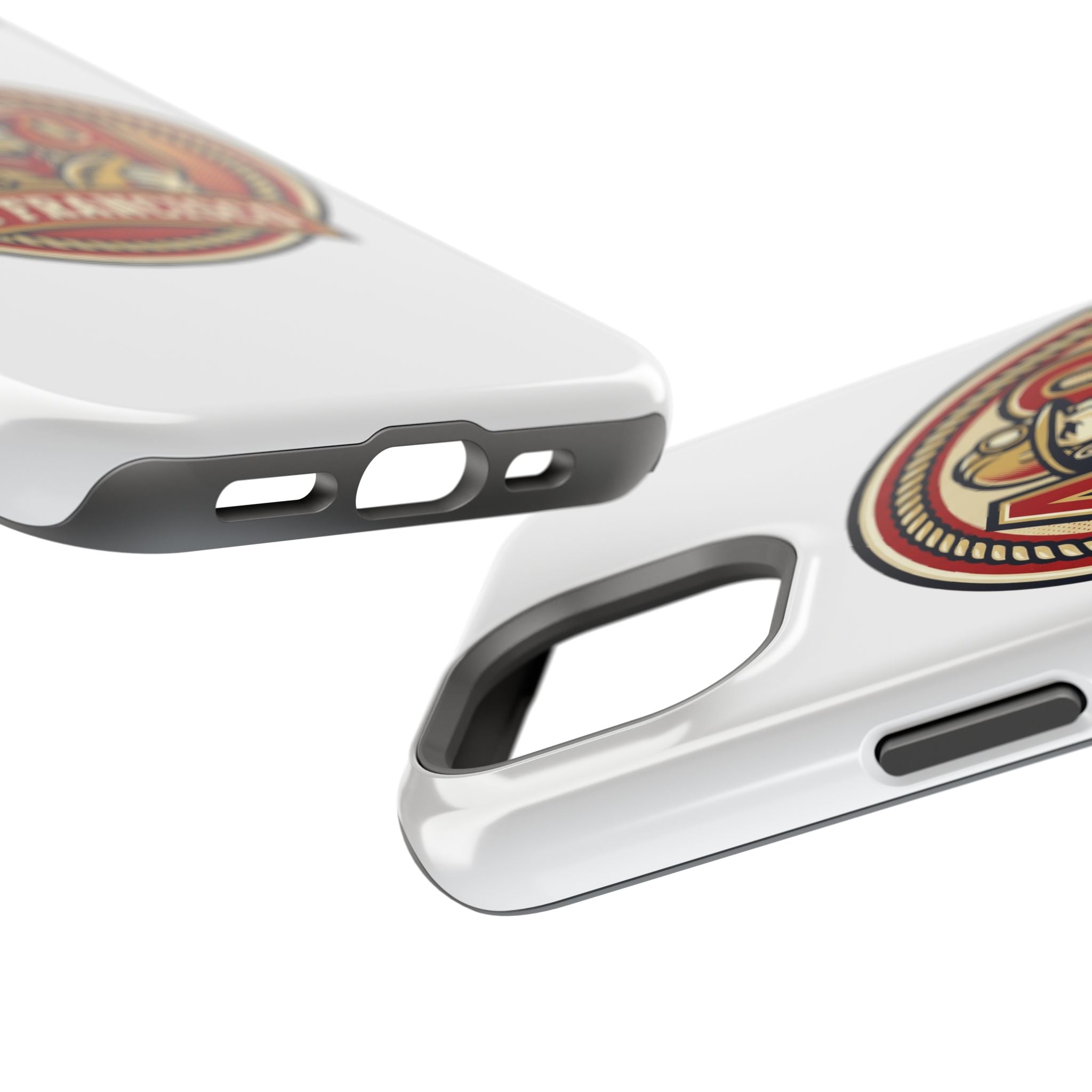 San Francisco 49er Firefighter Badge phone case | Impact-Resistant Case