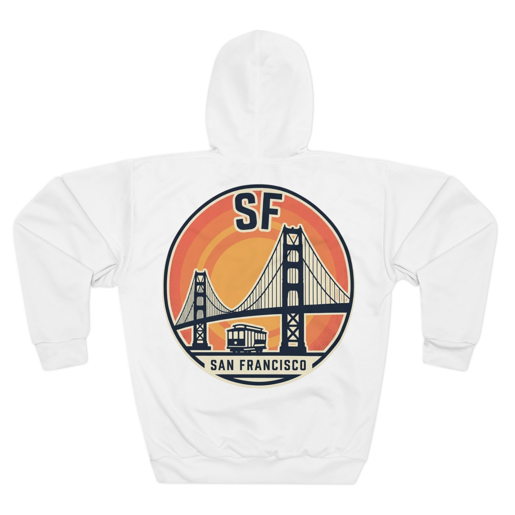 San Francisco Golden Gate Bridge Hoodie | SF Sunset Graphic