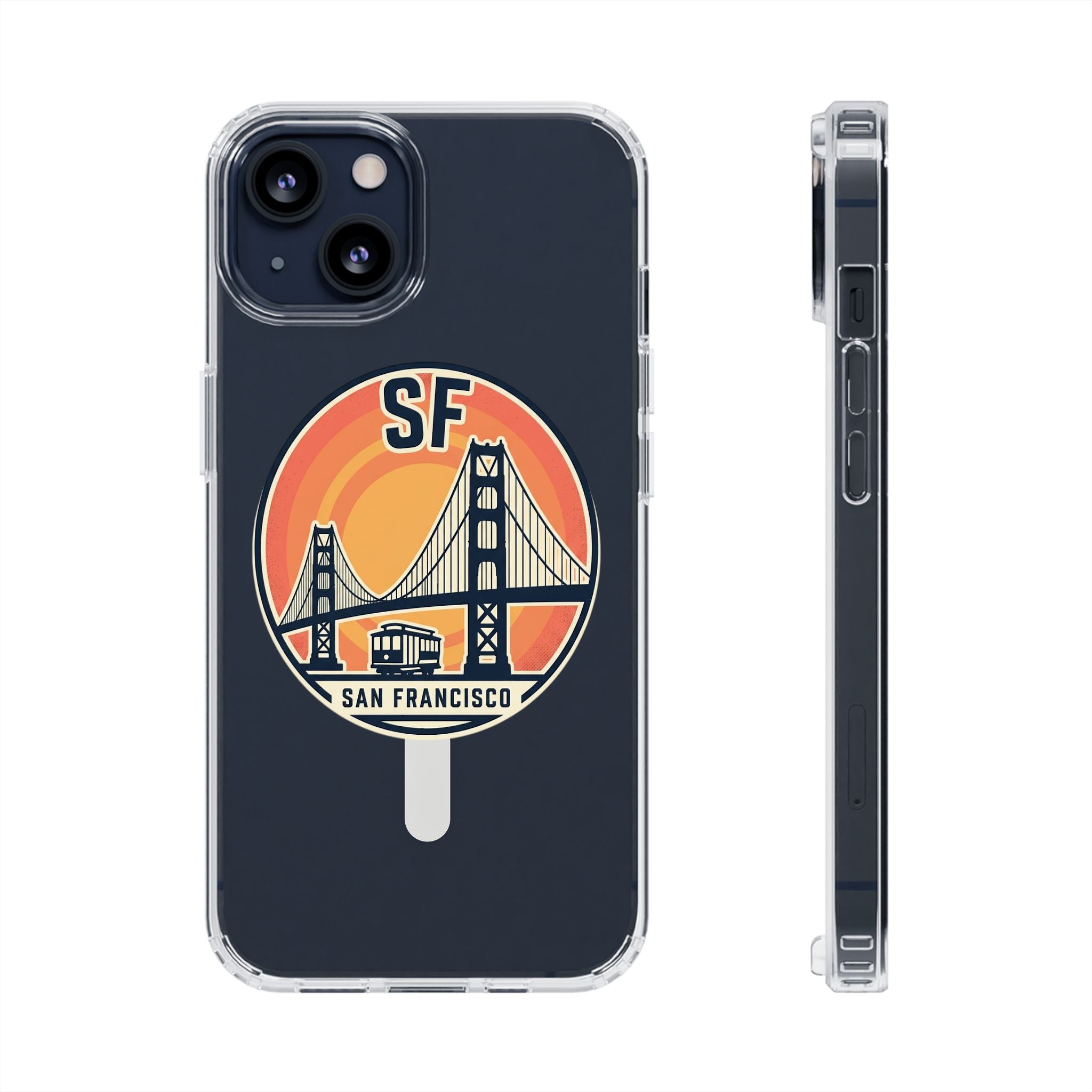 San Francisco Golden Gate Bridge phone case | Magnetic Clear Case