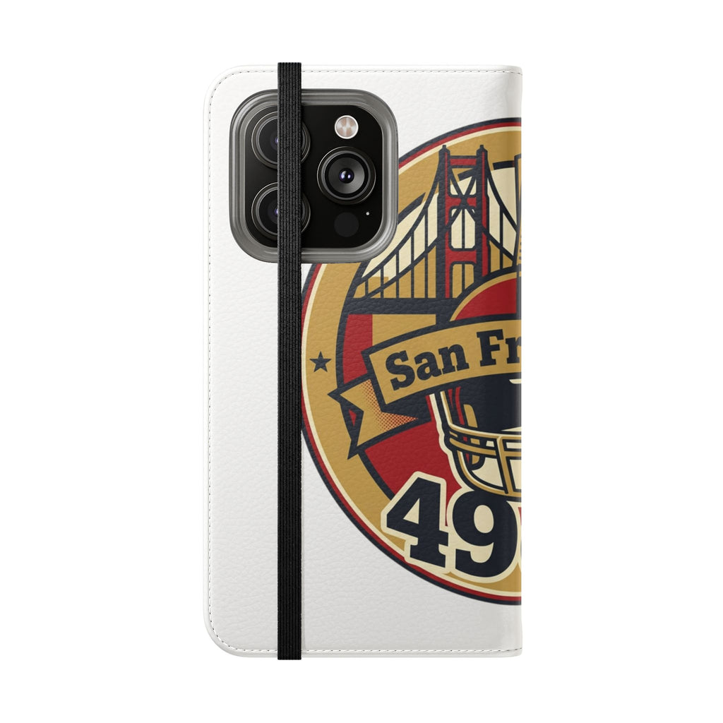 San Francisco 49ers Vintage Logo Flip Case | Phone Wallet