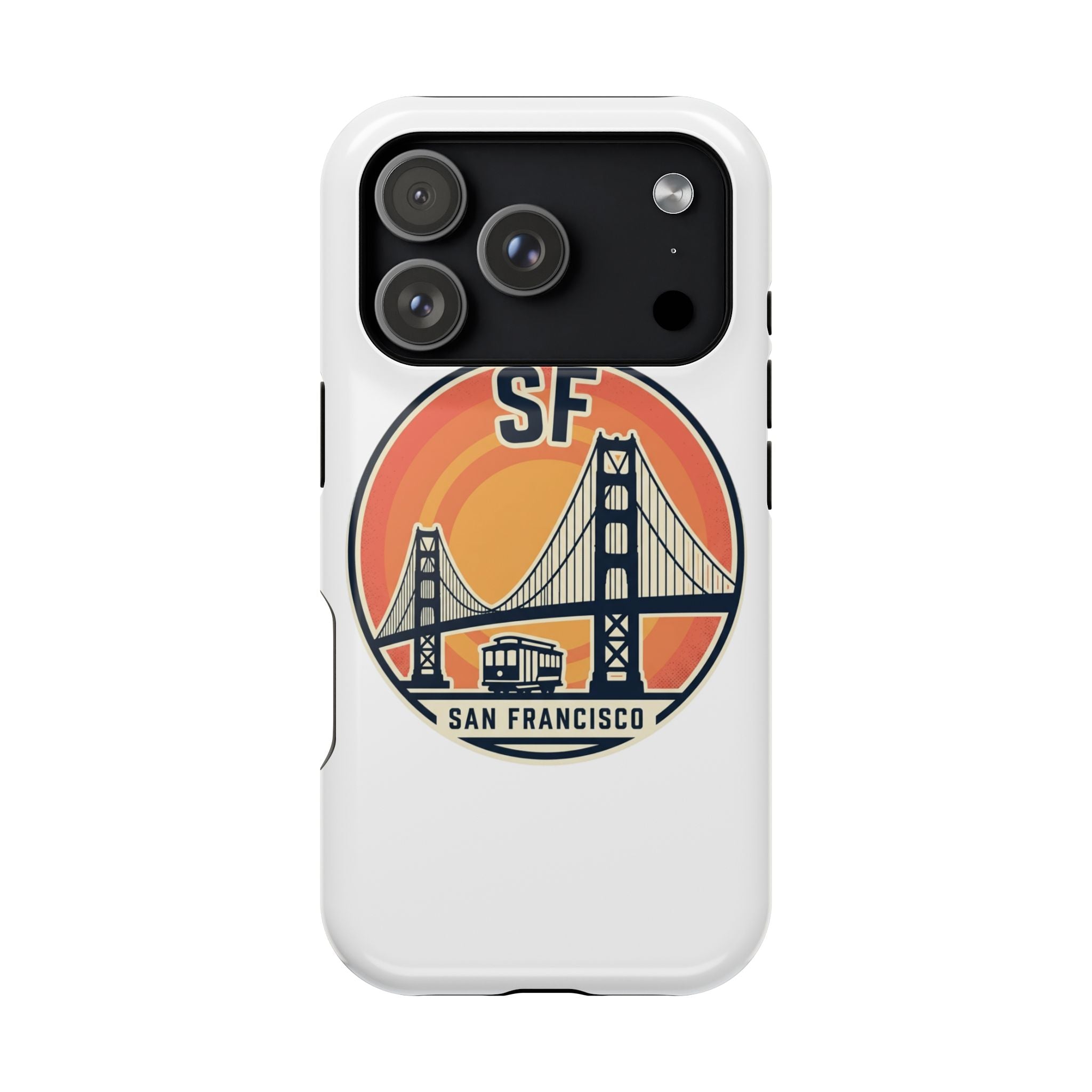 San Francisco Golden Gate Circle Phone Case