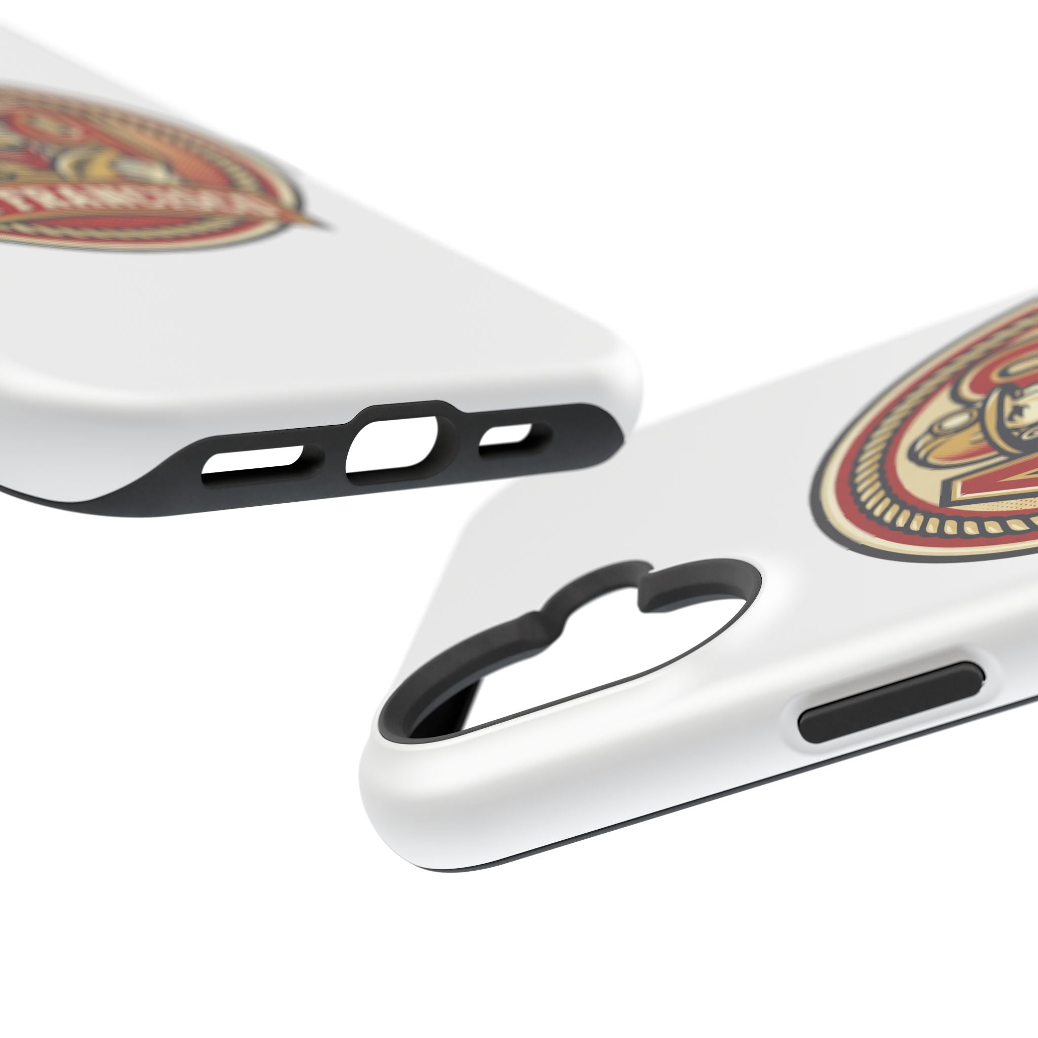 San Francisco 49er Firefighter Badge phone case | Impact-Resistant Case